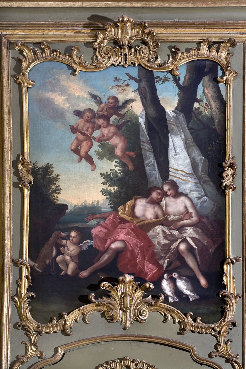 Vénus e Adónis de Italian School