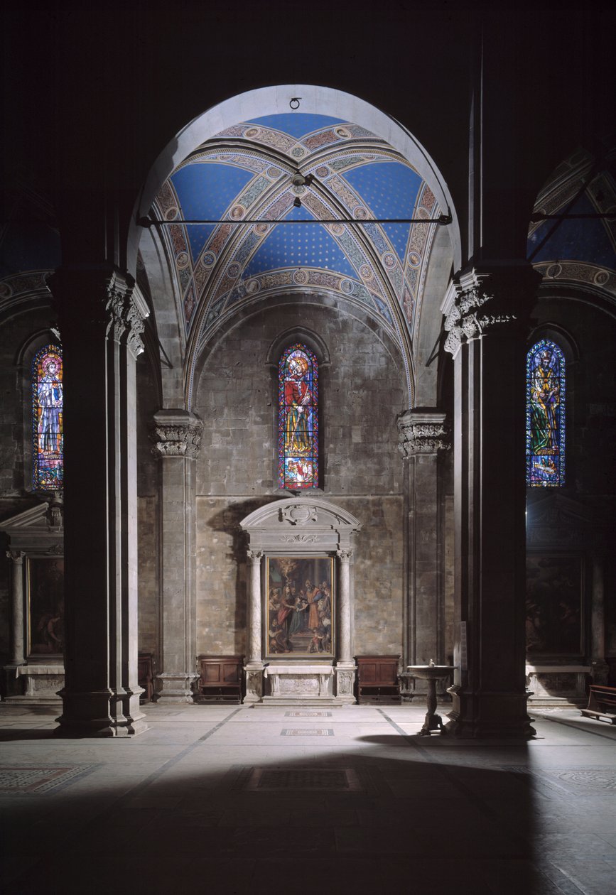 Vista da cathedra de Lucca de Italian School