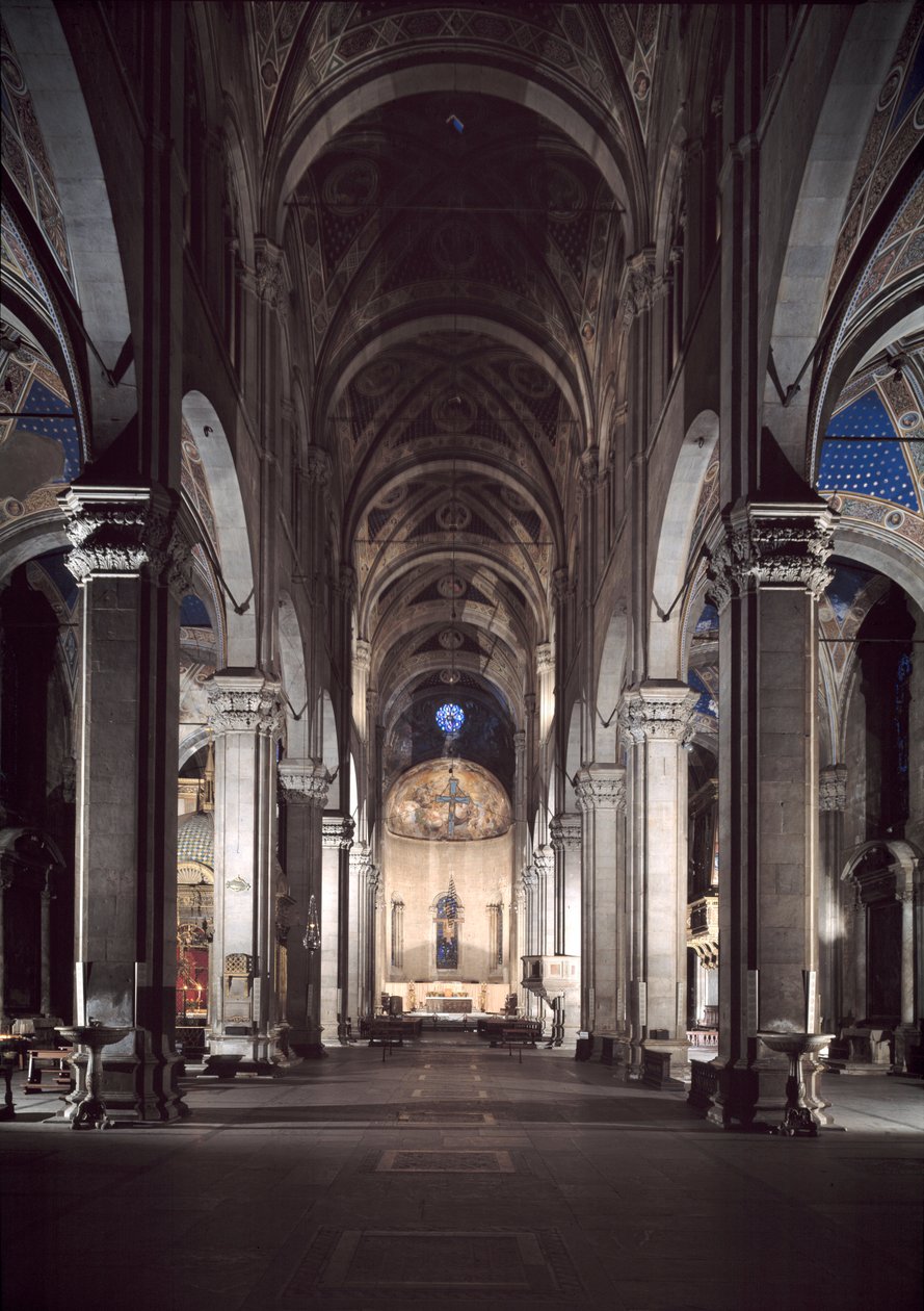 Vista da catedral de Lucca de Italian School