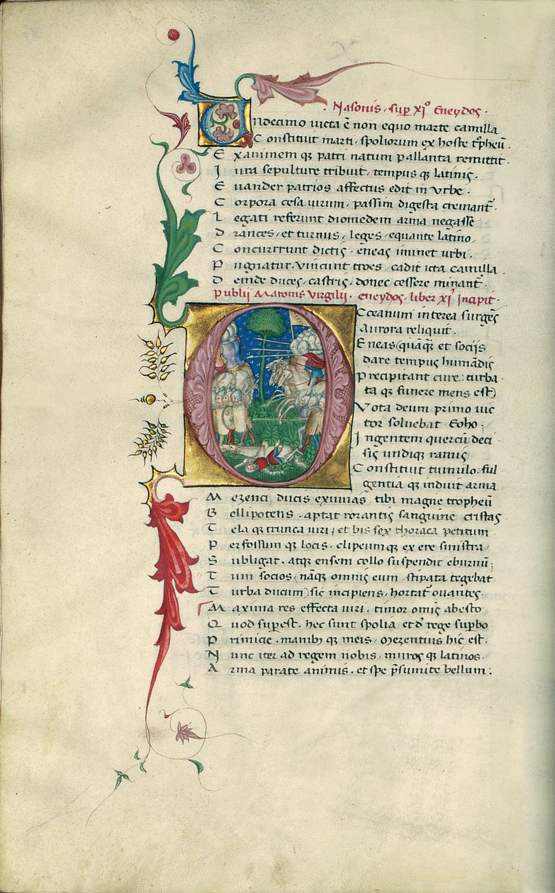 Éclogas de Virgílio, Geórgicas, Eneida, Milão de Italian School