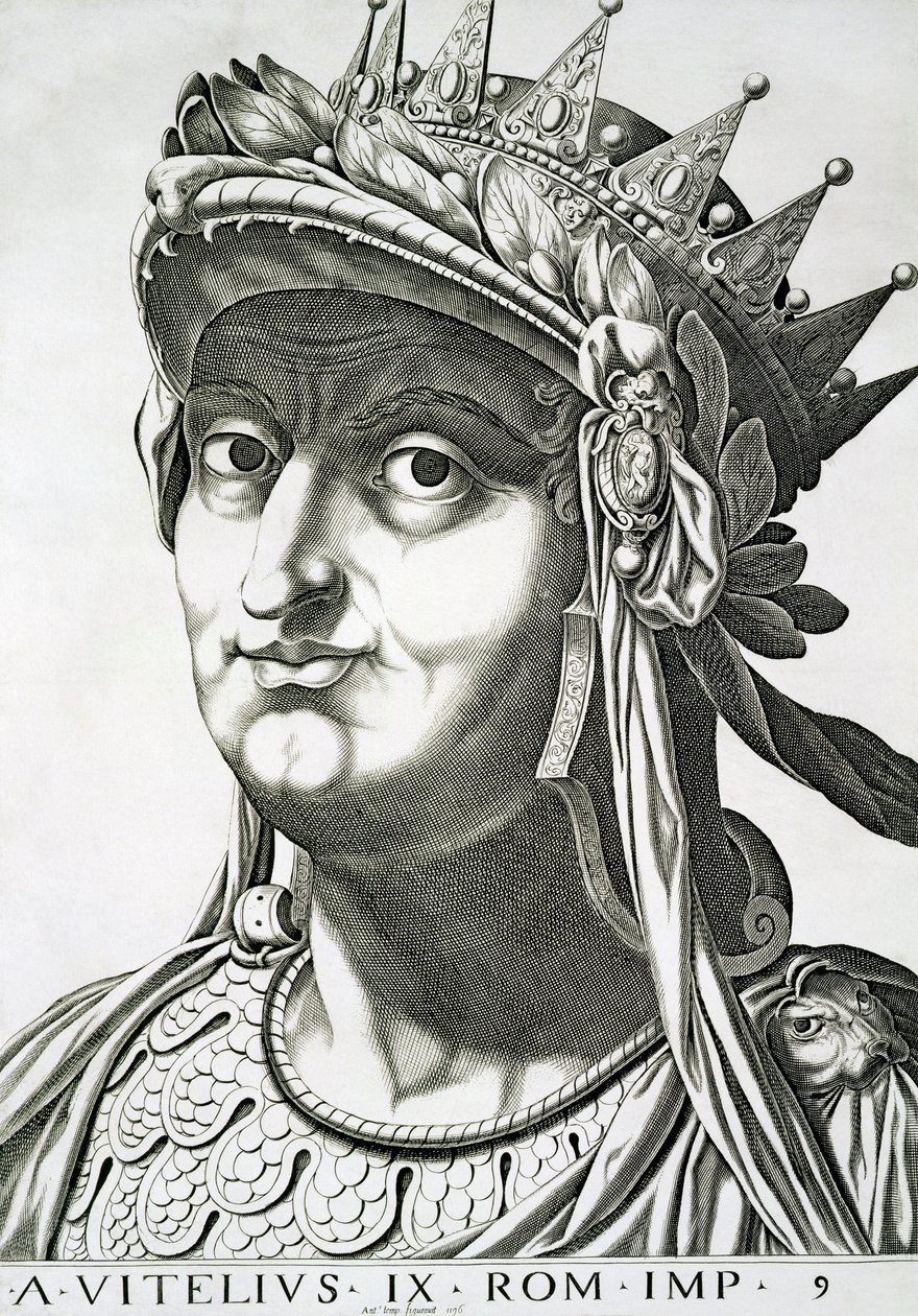 Vitélio (15-69 AD), 1596 de Italian School
