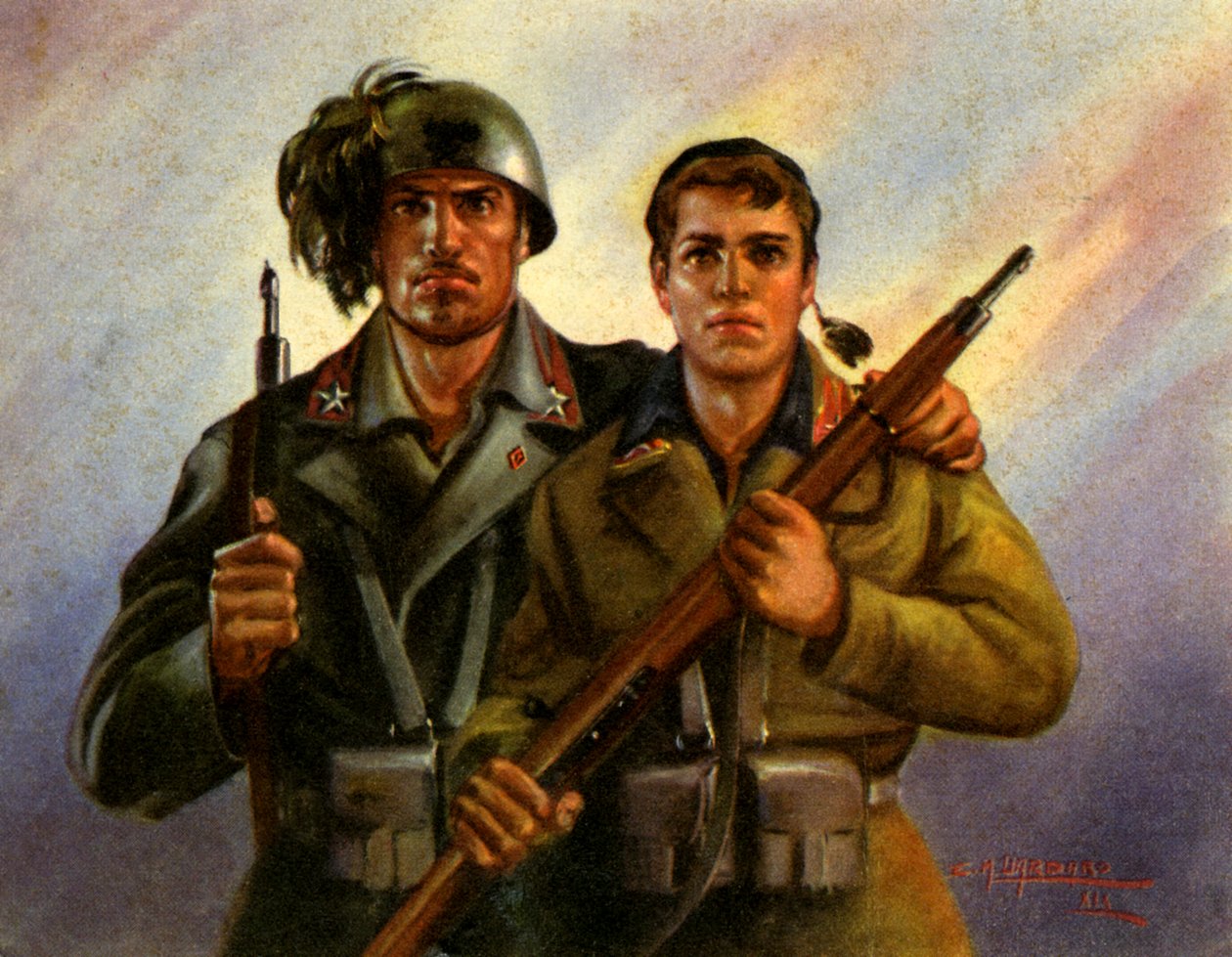 Segunda Guerra Mundial: Batalhão de Voluntários Jovens Fascistas Italianos de Italian School