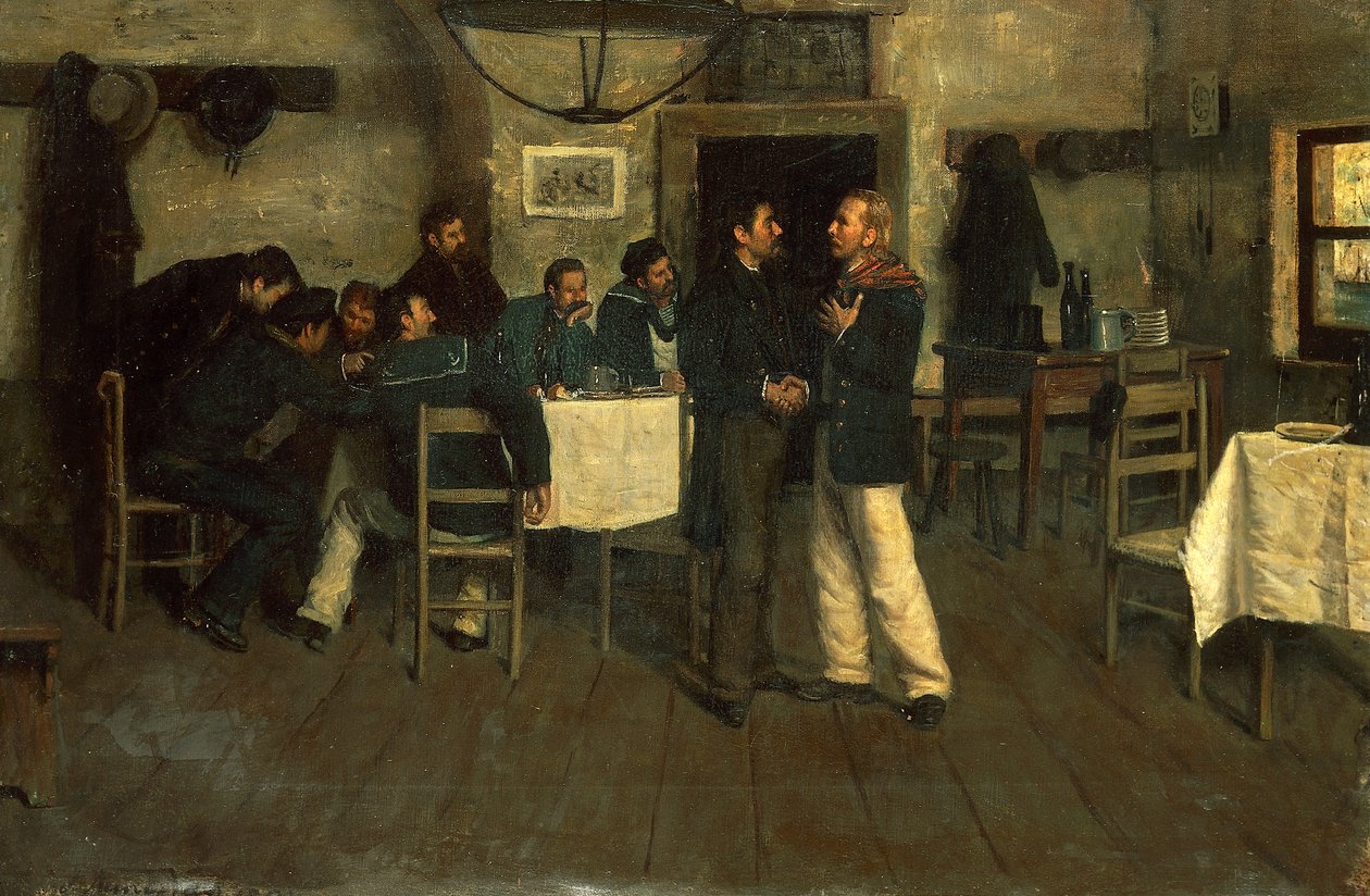 Encontro entre Giuseppe Garibaldi e Giovanni Battista Cuneo em Taganrog, no Mar Negro de Italo Nunes Vais