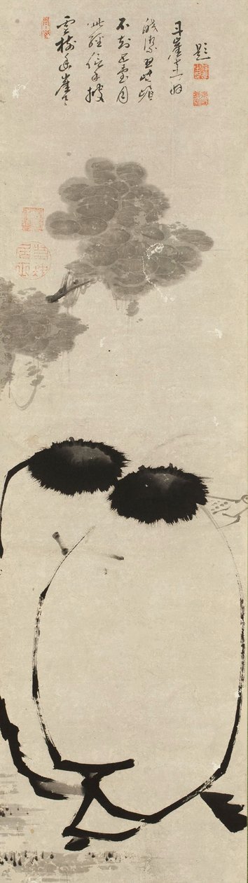 Hanshan e Shide, C. 1763 de Ito Jakuchu