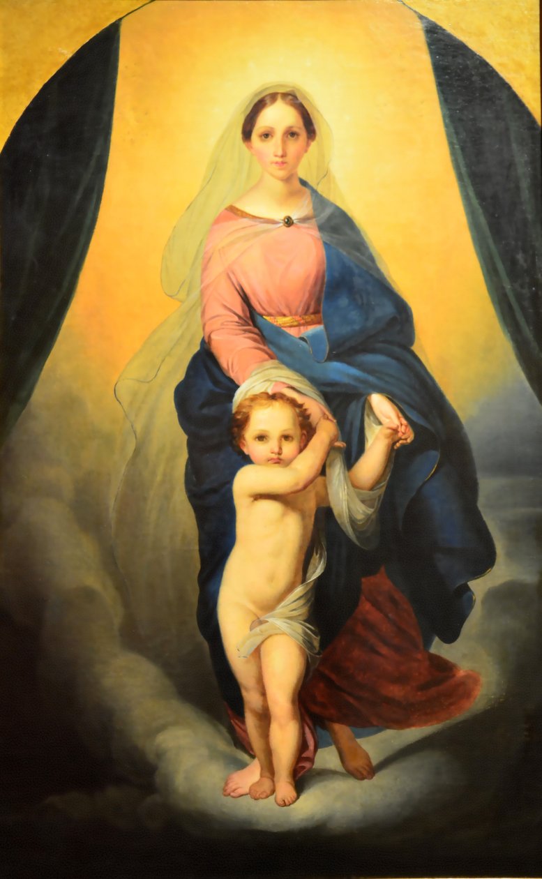 Madonna com criança de Ivan Khrutsky