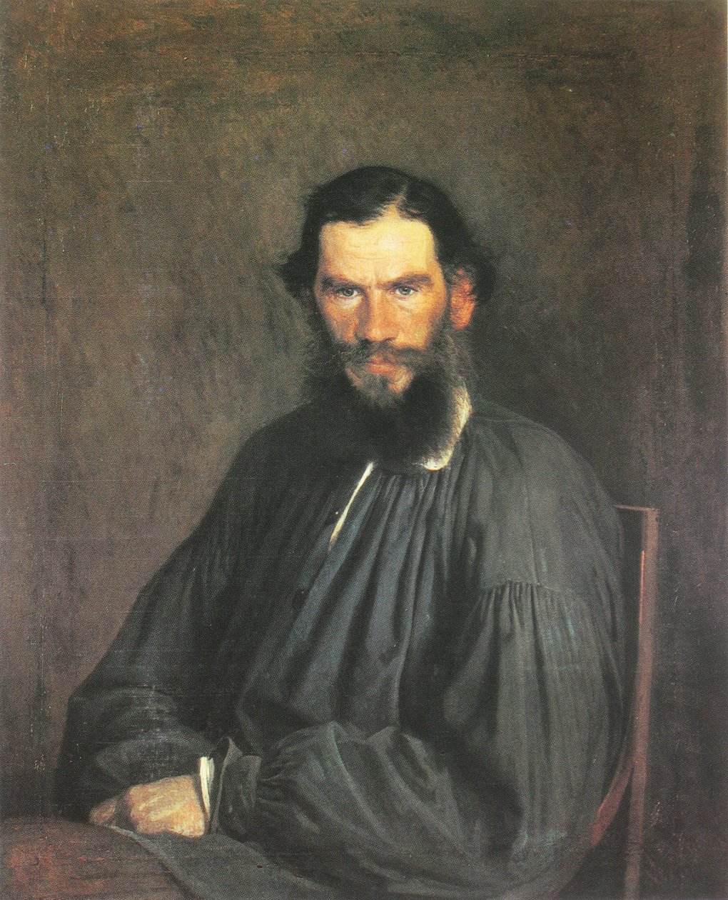 Retrato de Leo Tolstoi de Ivan Nikolaevich Kramskoy