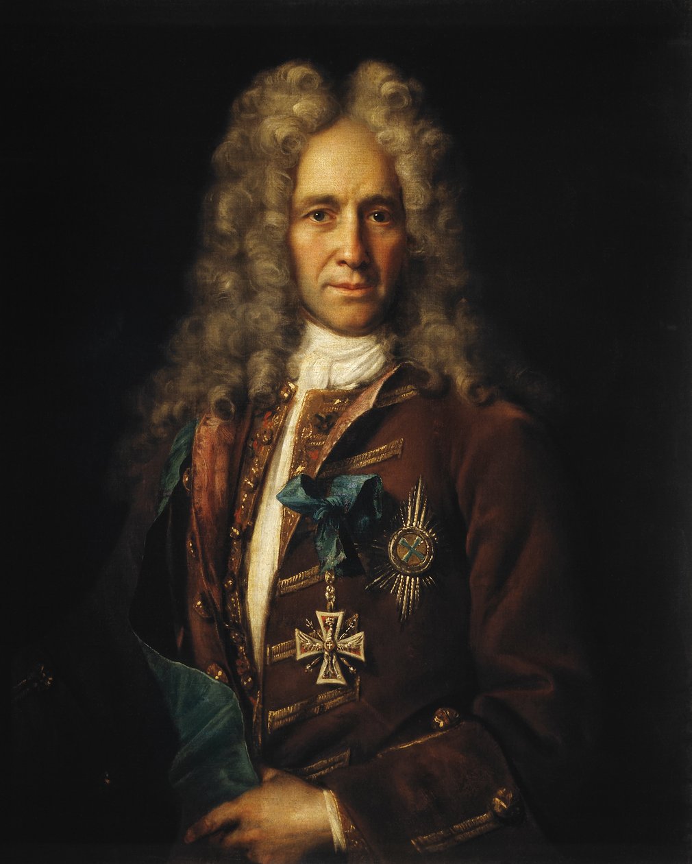 Retrato do conde GIGolovkin de Ivan Nikitich Nikitin