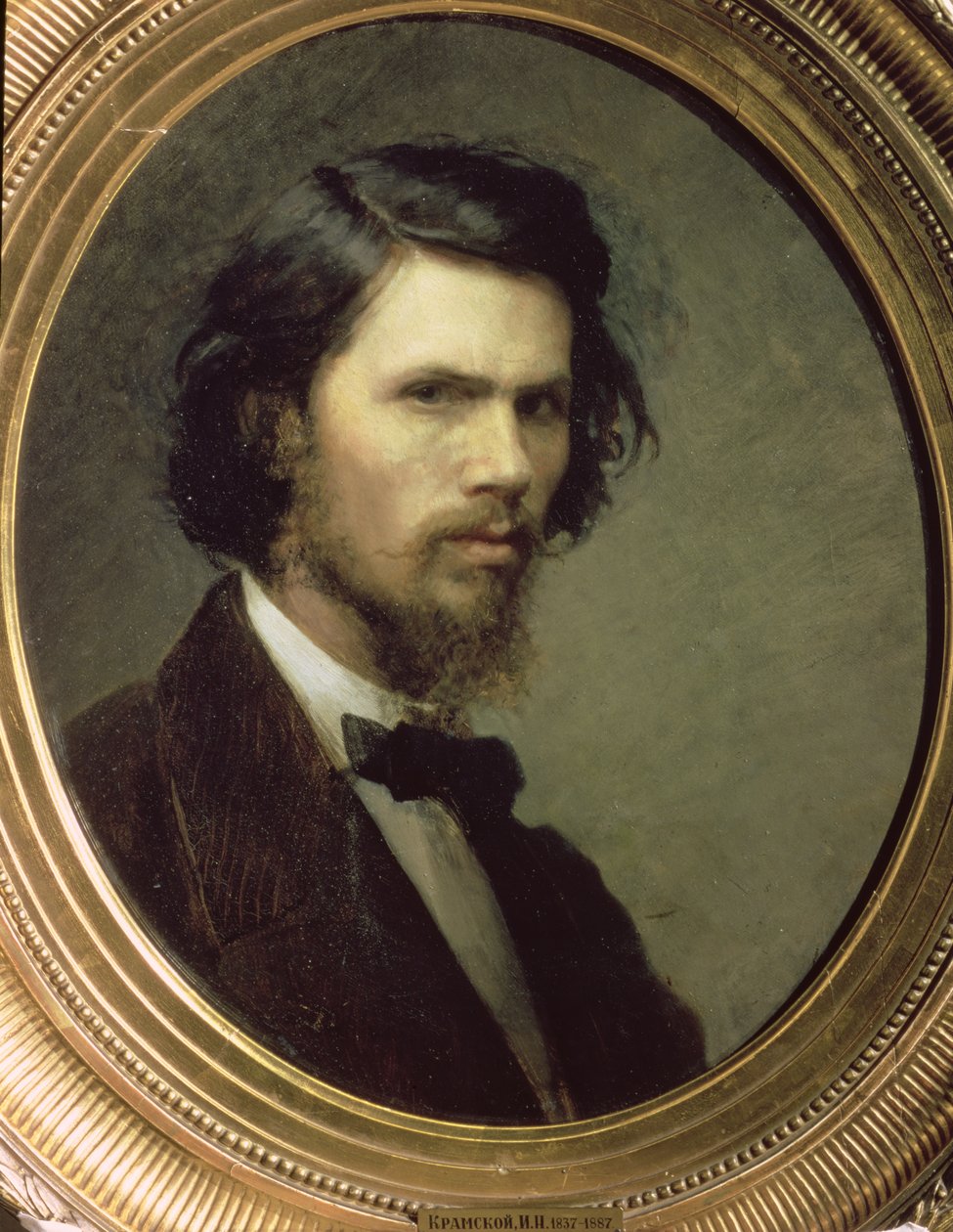 Auto-retrato, 1867 de Ivan Nikolaevich Kramskoy