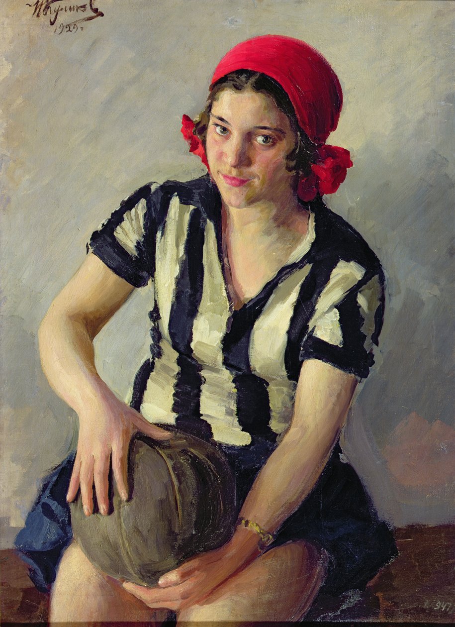 Uma esportista de 1928 de Ivan Semyonovich Kulikov