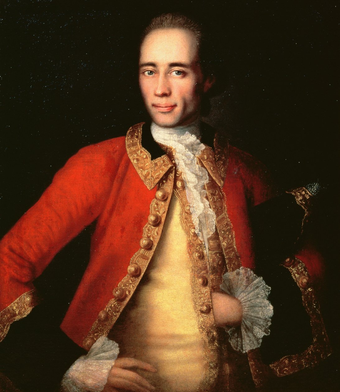 Retrato de Matvey Begichev, 1757 de Ivan Yakovlevich Vishnyakov