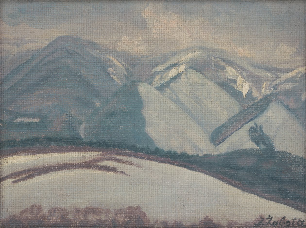 Goren nevadoSlovencina: Zasnezene horyn de Ivan Zabota