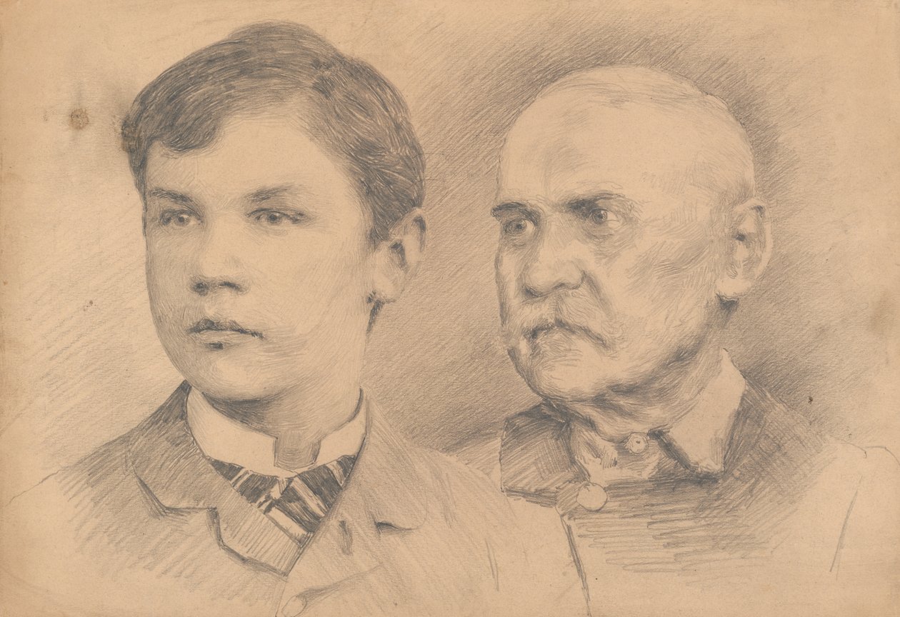 Retrato duplo de Ivan Zabota