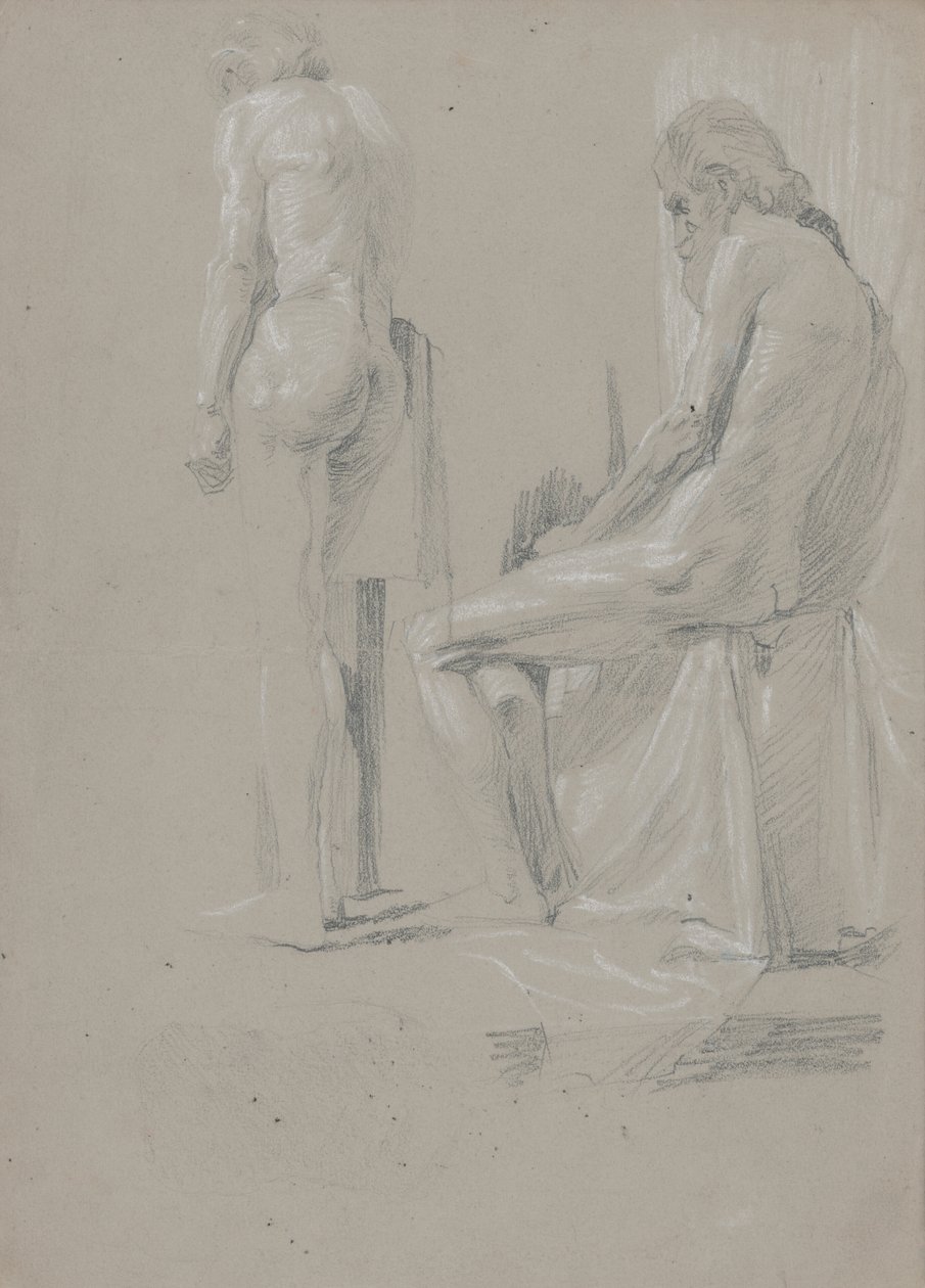 Modelo em atelier de Ivan Zabota