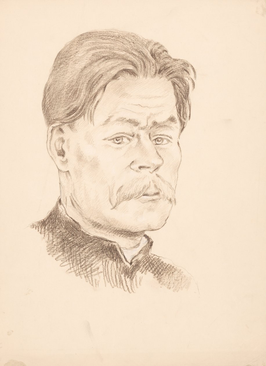 Retrato de M. Gorkeho de Ivan Zabota