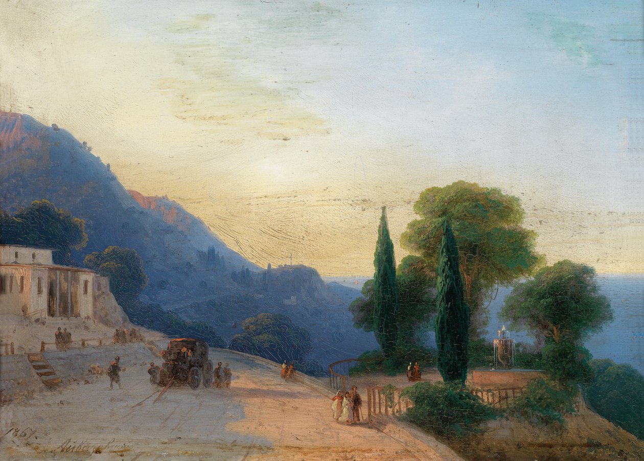 Um dia de verão na Crimeia de Ivan Aivazovsky