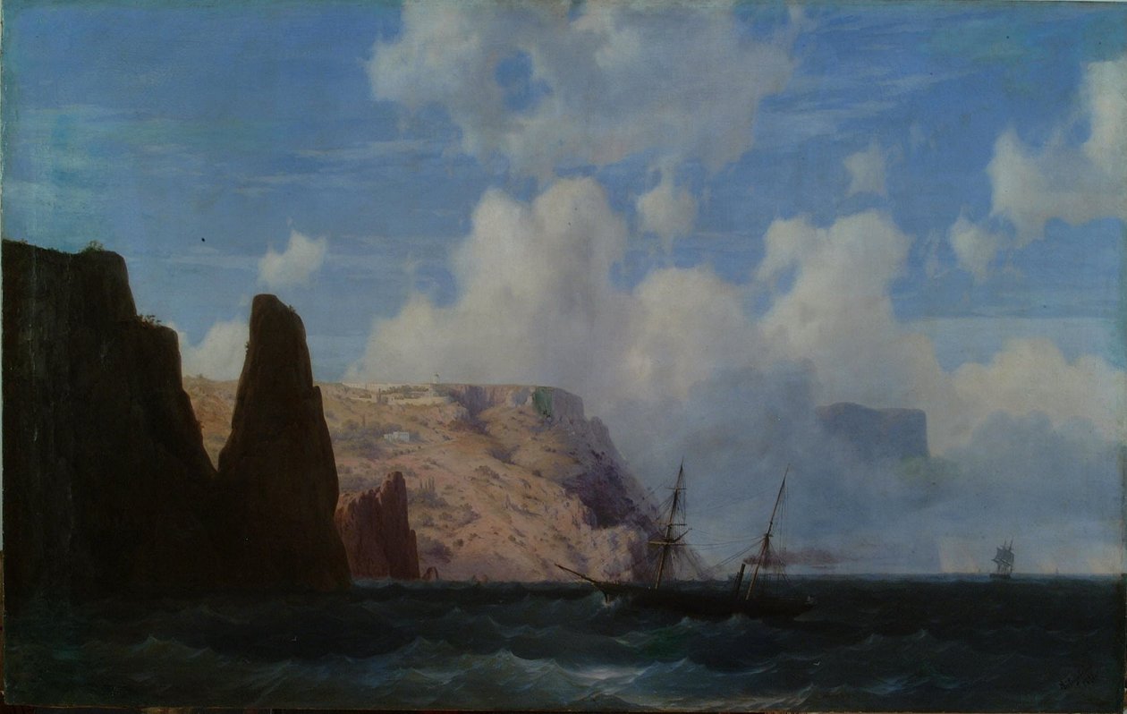 Falésias Rochosas de Ivan Aivazovsky
