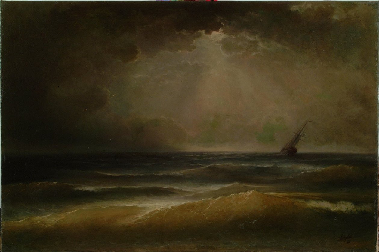Tempestade de Ivan Aivazovsky