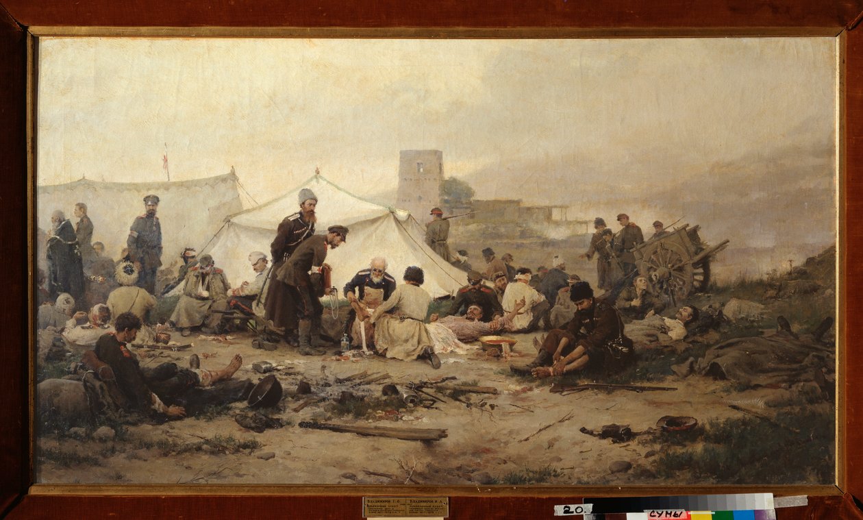 Estação de curativos de Ivan Alexeyevich Vladimirov