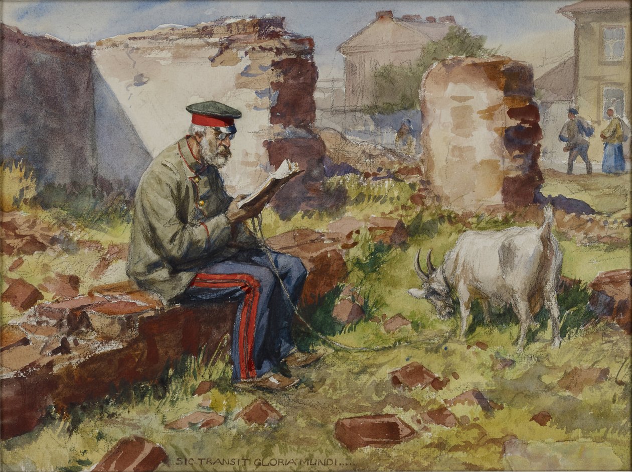 Sic transit gloria mundi (Assim passa a glória do mundo) de Ivan Alexeyevich Vladimirov