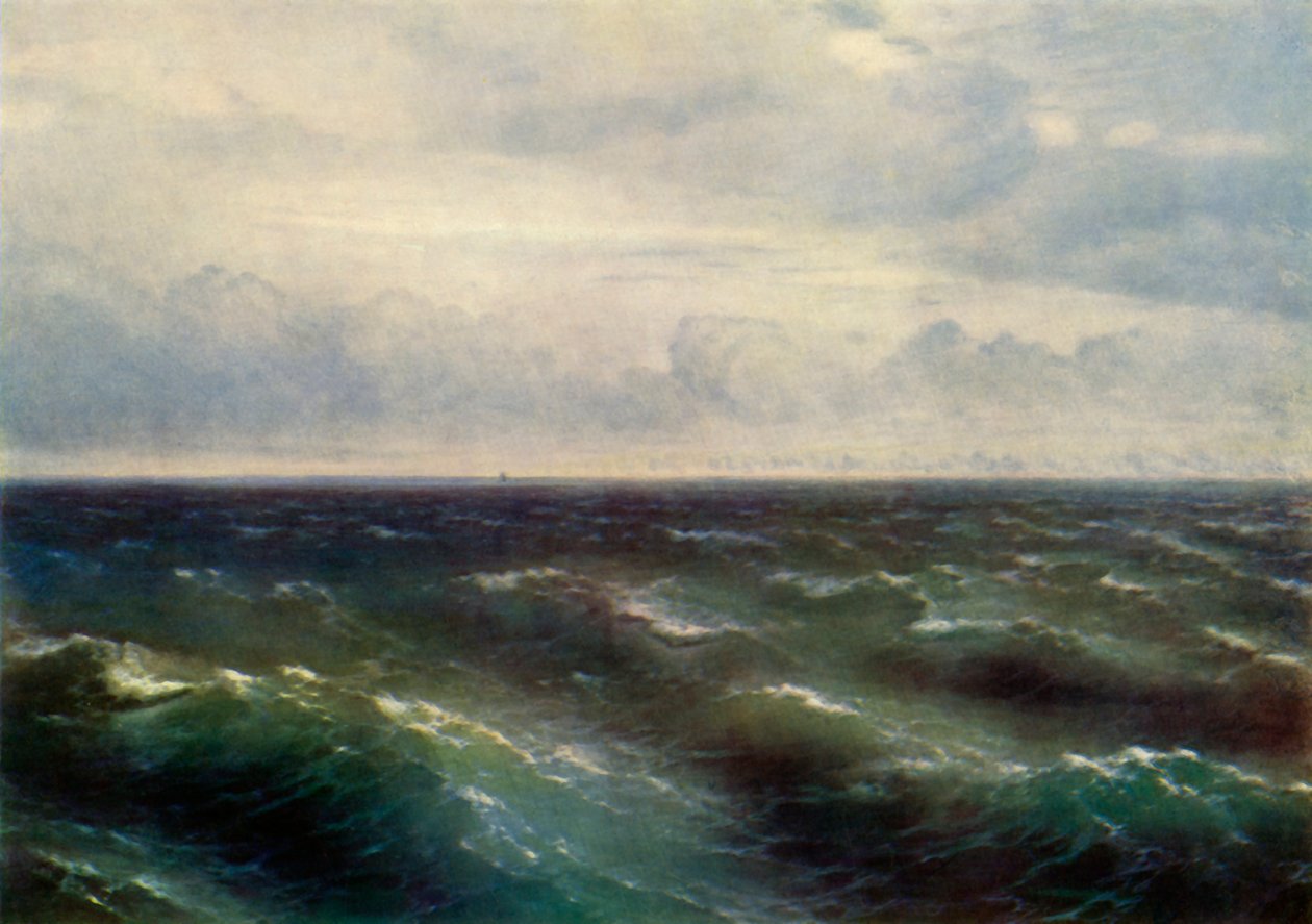 O Mar Negro, 1881, 1965. de Ivan Ayvazovsky