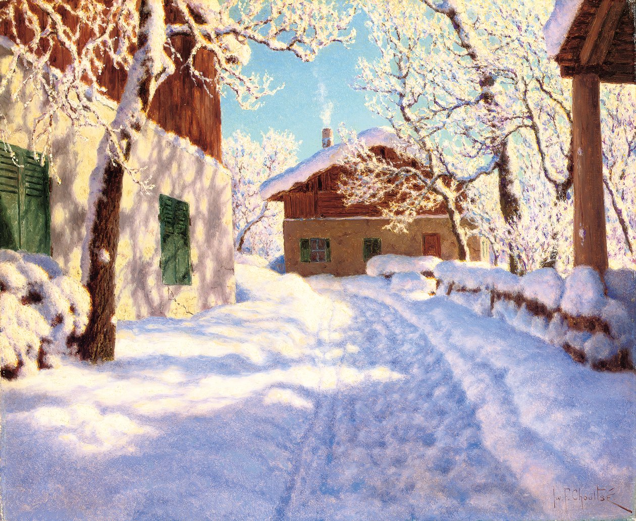 Primeira neve de Ivan Fedorovich Choultse