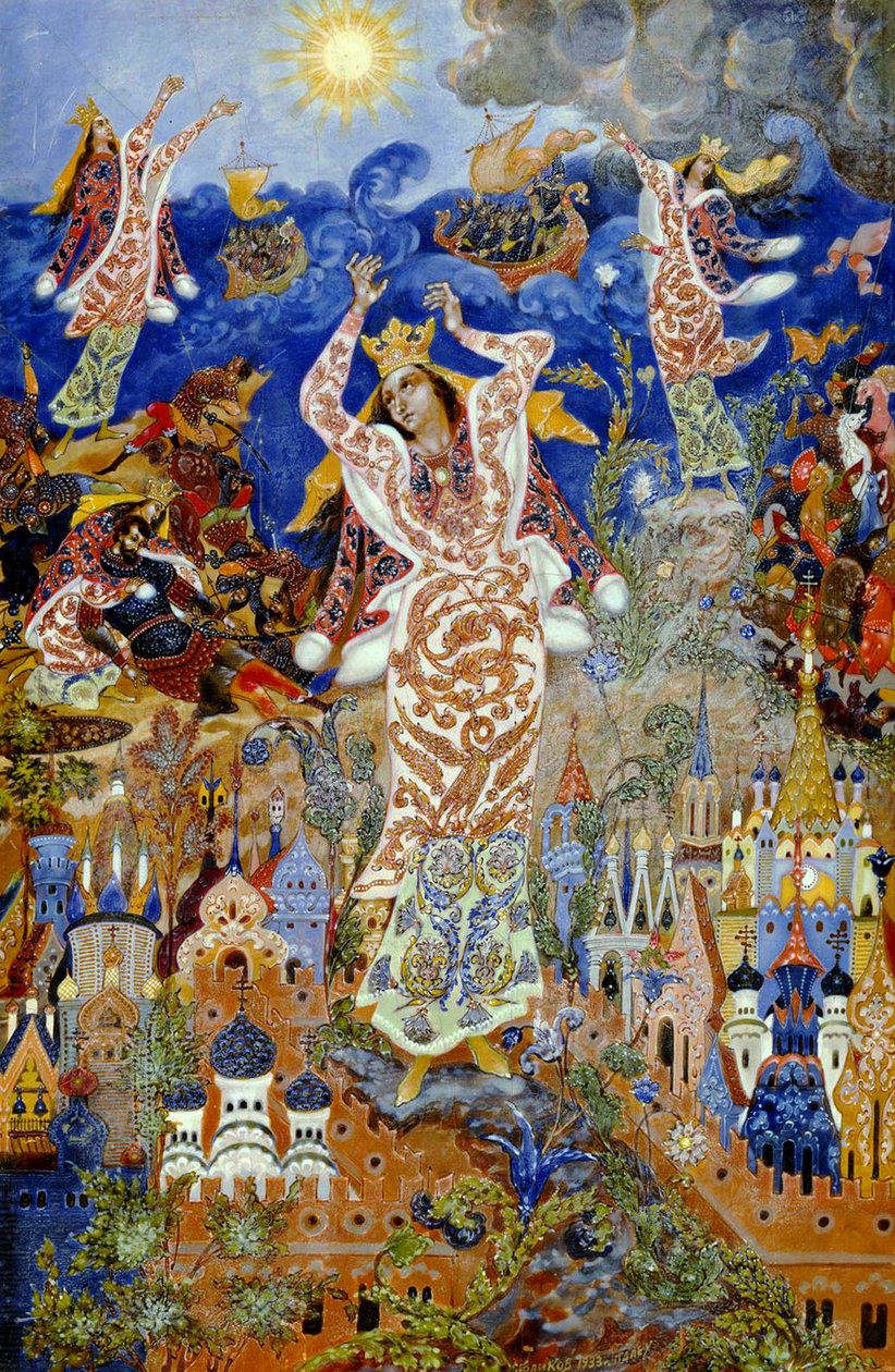 Yaroslavnaus Lament, 1932-1933. de Ivan Ivanovich Golikov