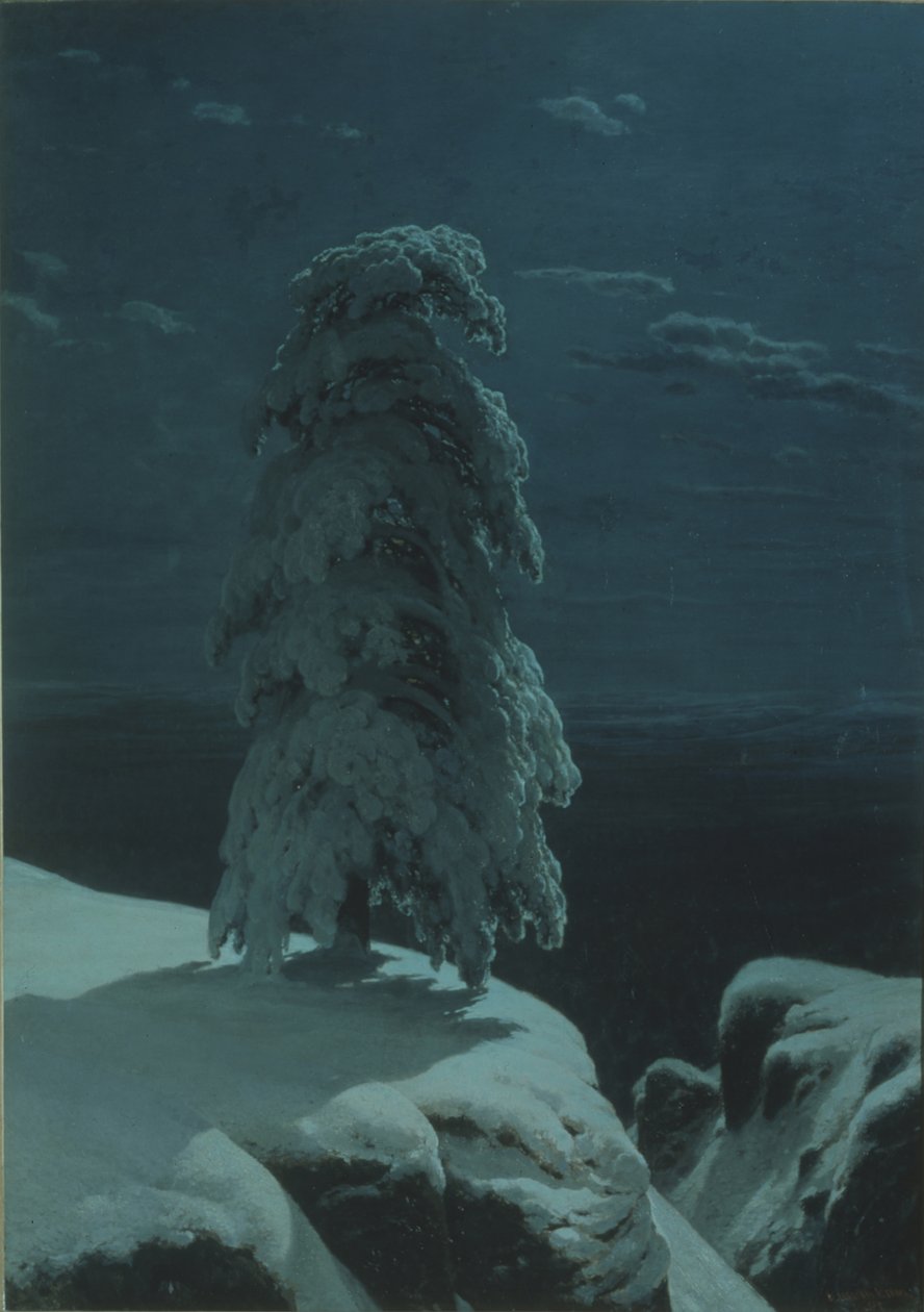 Nas selvas do norte de Ivan Ivanovich Shishkin