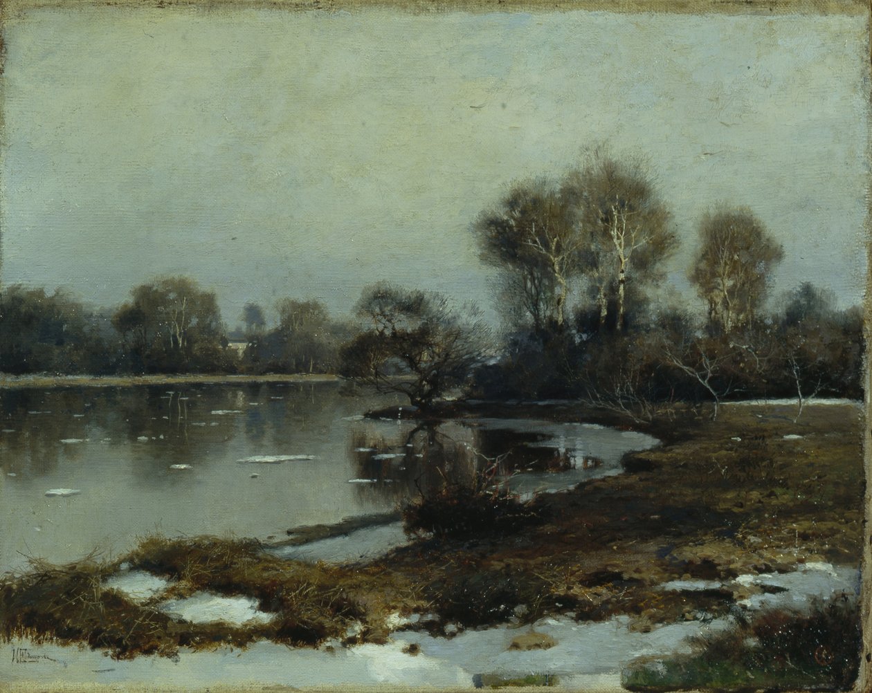 Águas da enchente, década de 1880 de Ivan Ivanovich Yendogurov