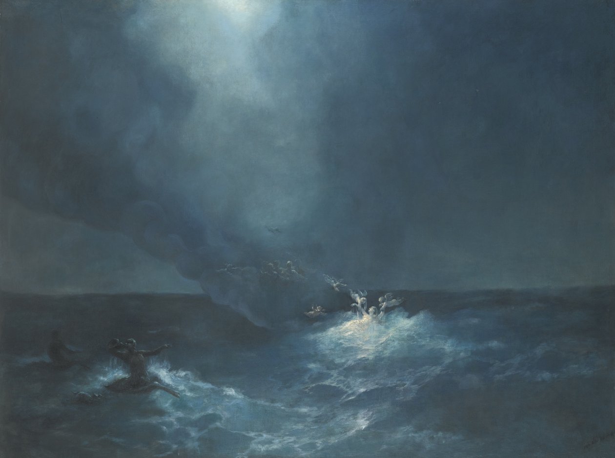 O nascimento de Afrodite, 1887 de Ivan Konstantinovich Aivazovsky
