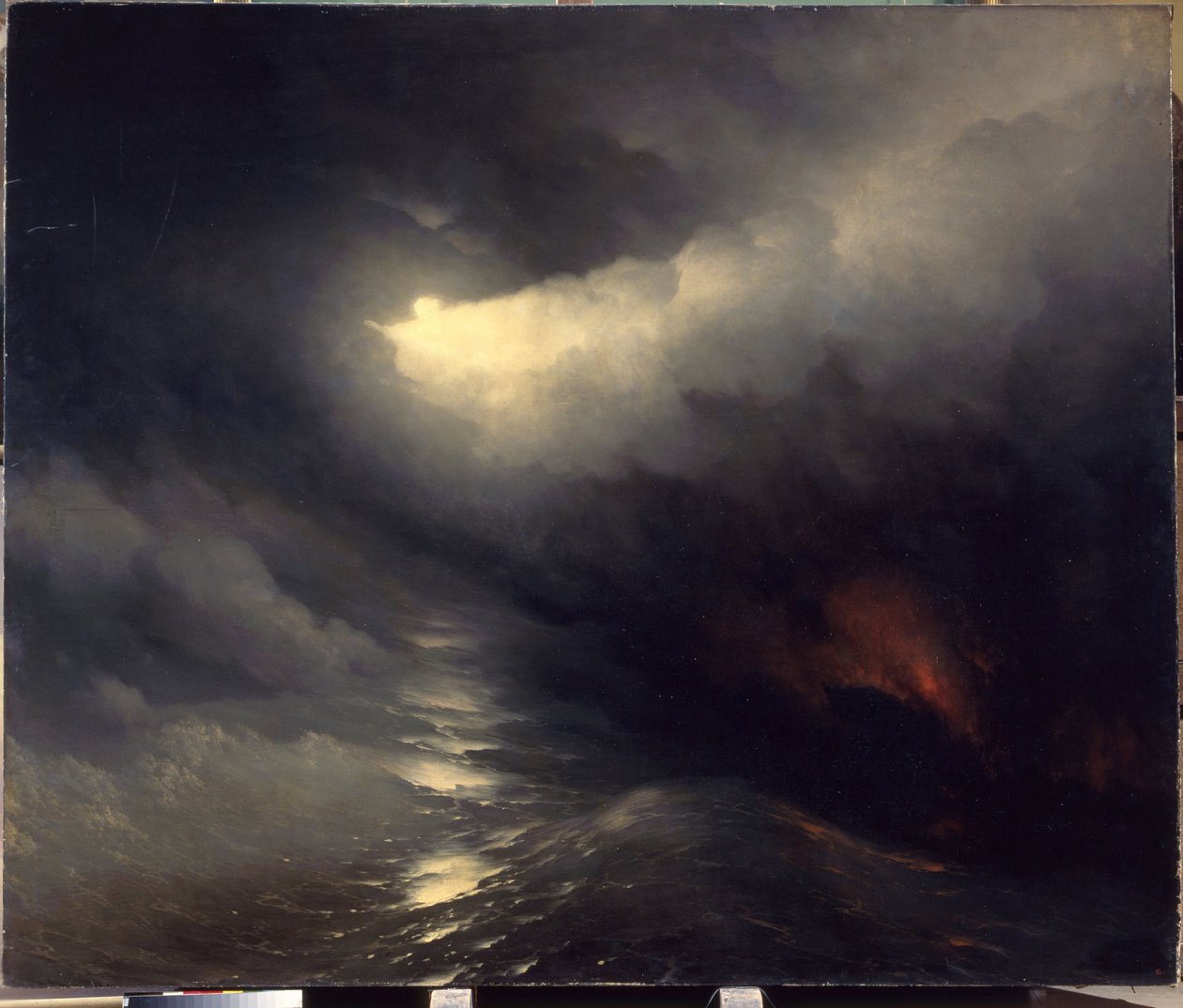A Criação do Mundo de Ivan Konstantinovich Aivazovsky