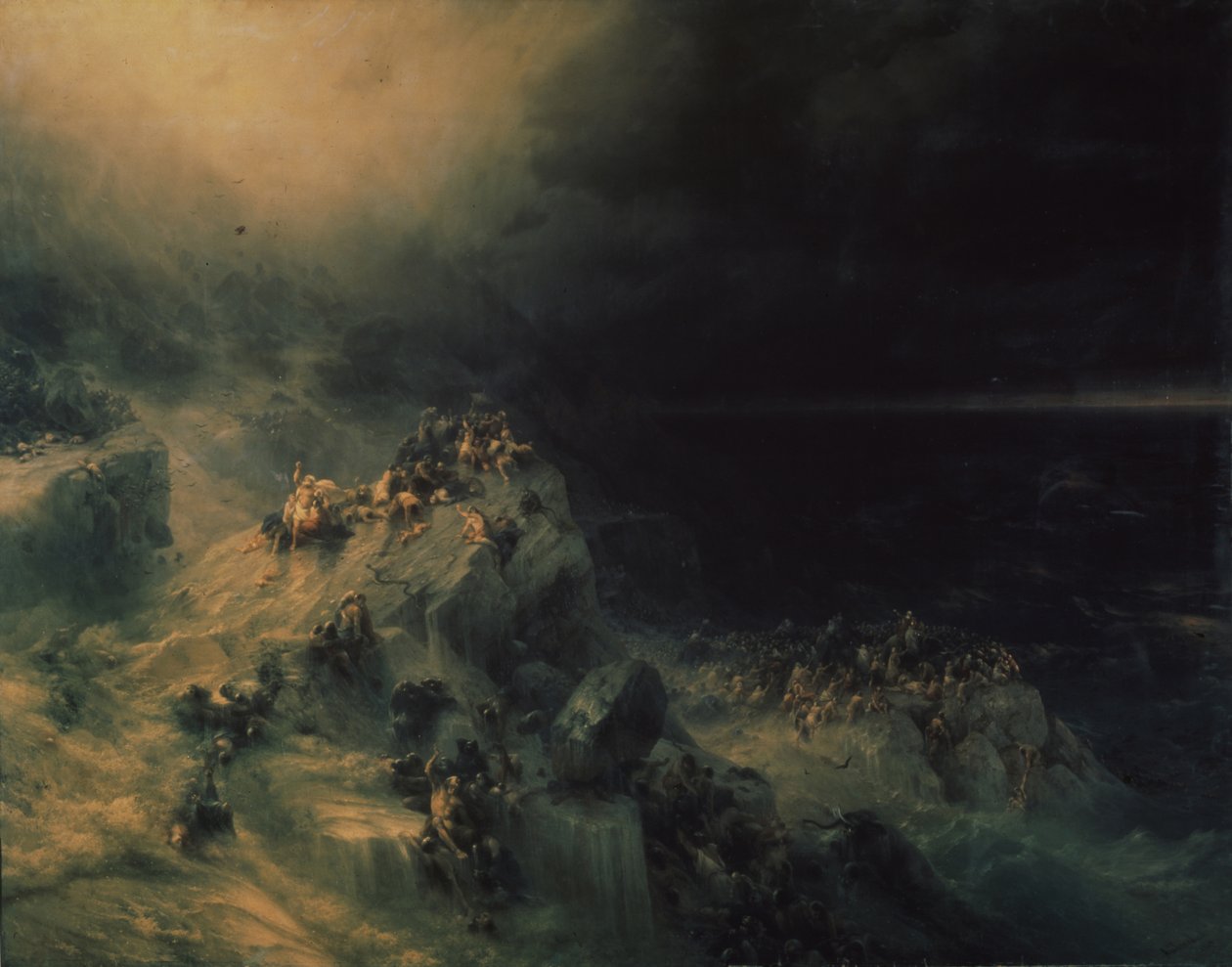 O Dilúvio, 1864 de Ivan Konstantinovich Aivazovsky