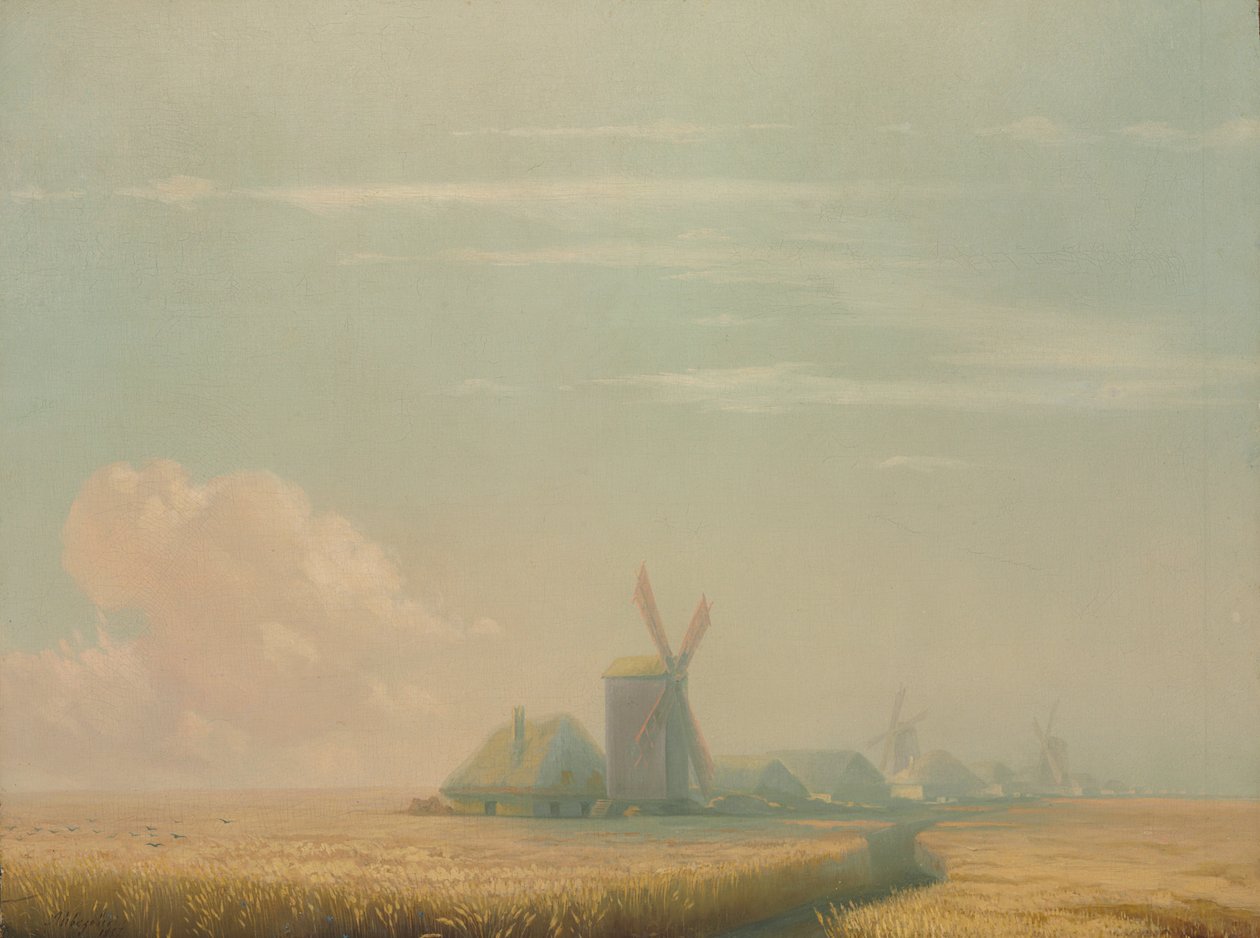Colheita Ucraniana, 1857 de Ivan Konstantinovich Aivazovsky