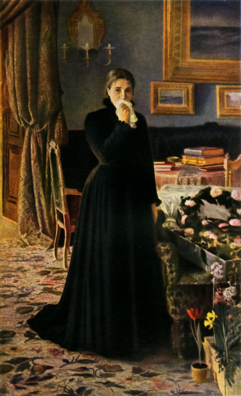 Tristeza inconsolável, 1884, 1965. de Ivan Kramskoy
