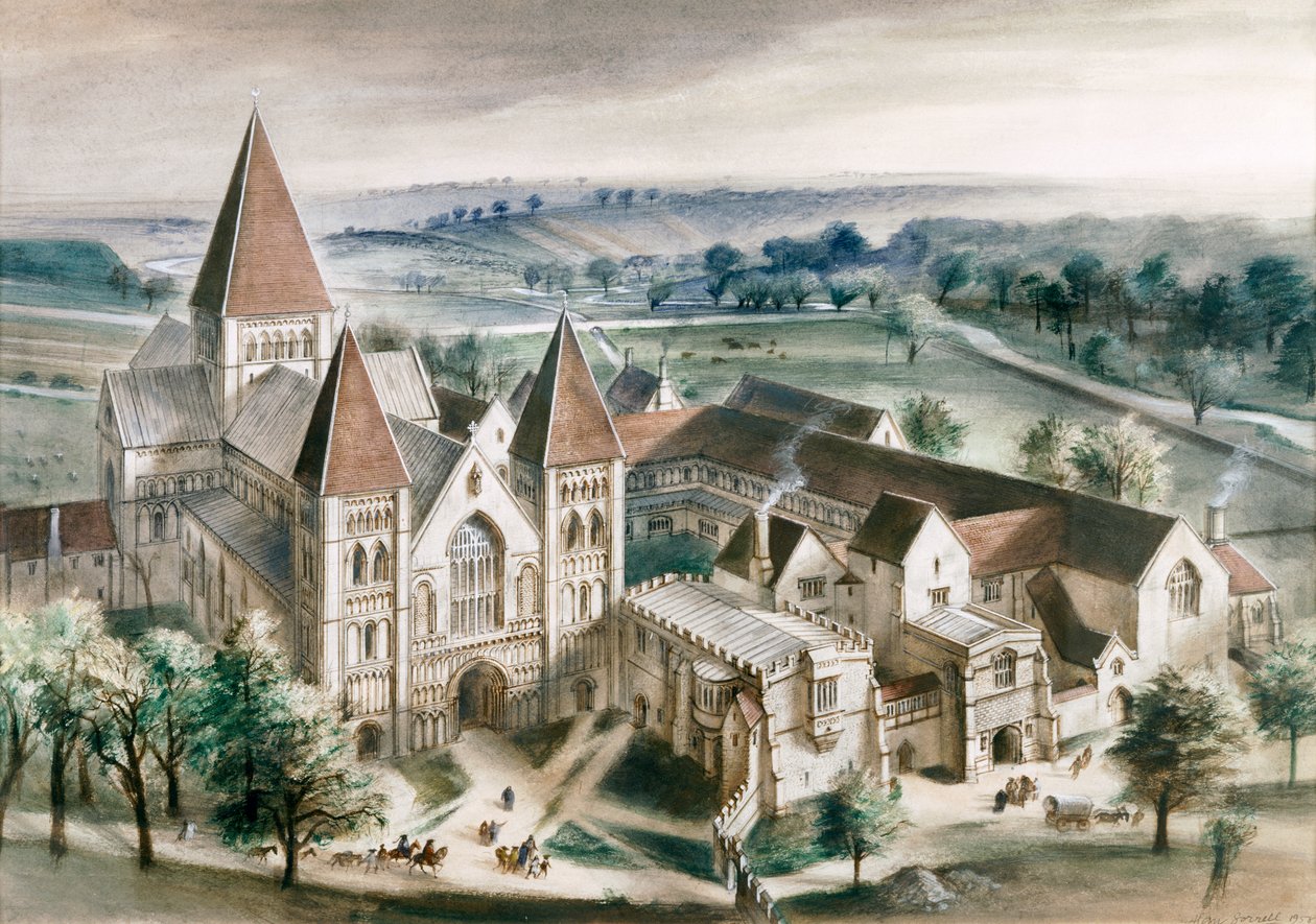 Priorado do Castelo Acre, 1537, c1990-2010 de Ivan Lapper