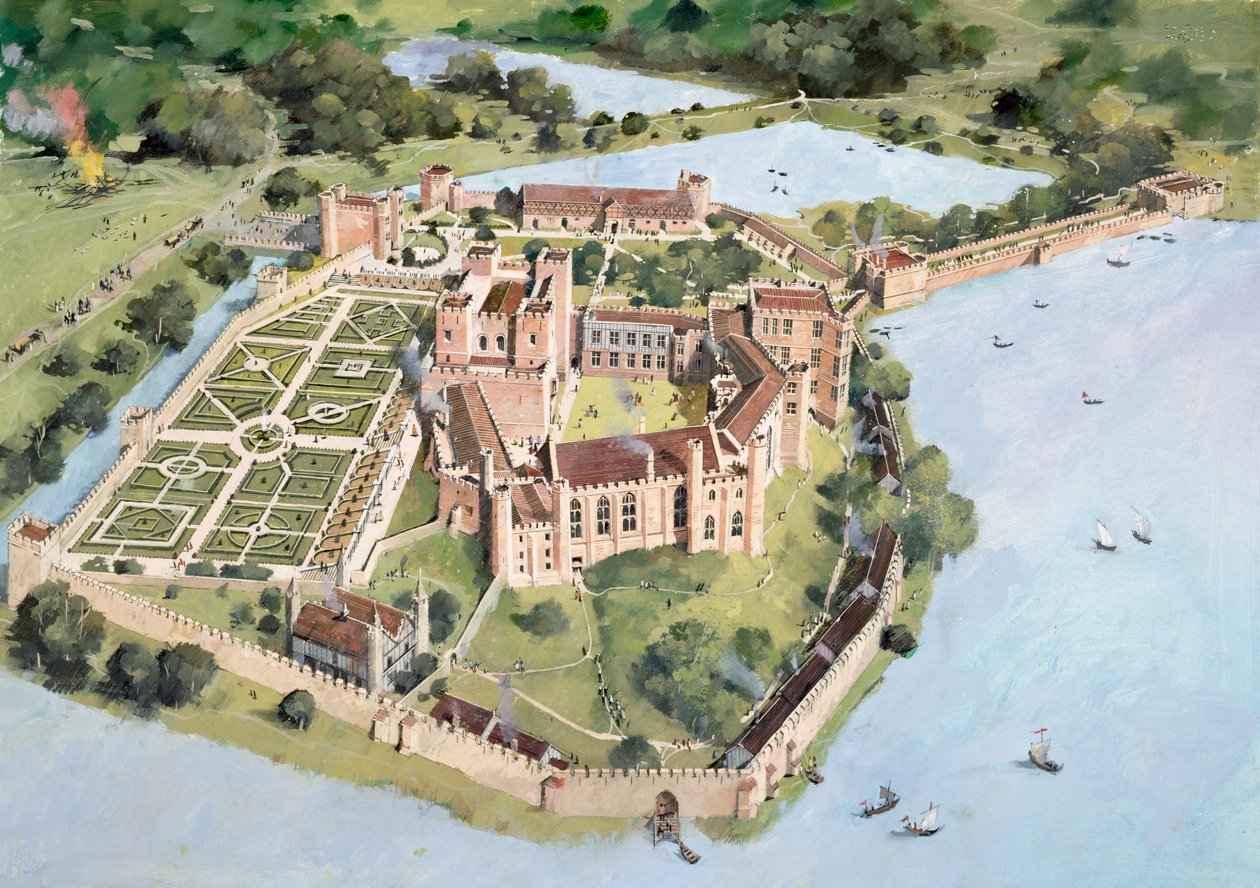 Castelo de Kenilworth, século XVI, 1990-2010 de Ivan Lapper