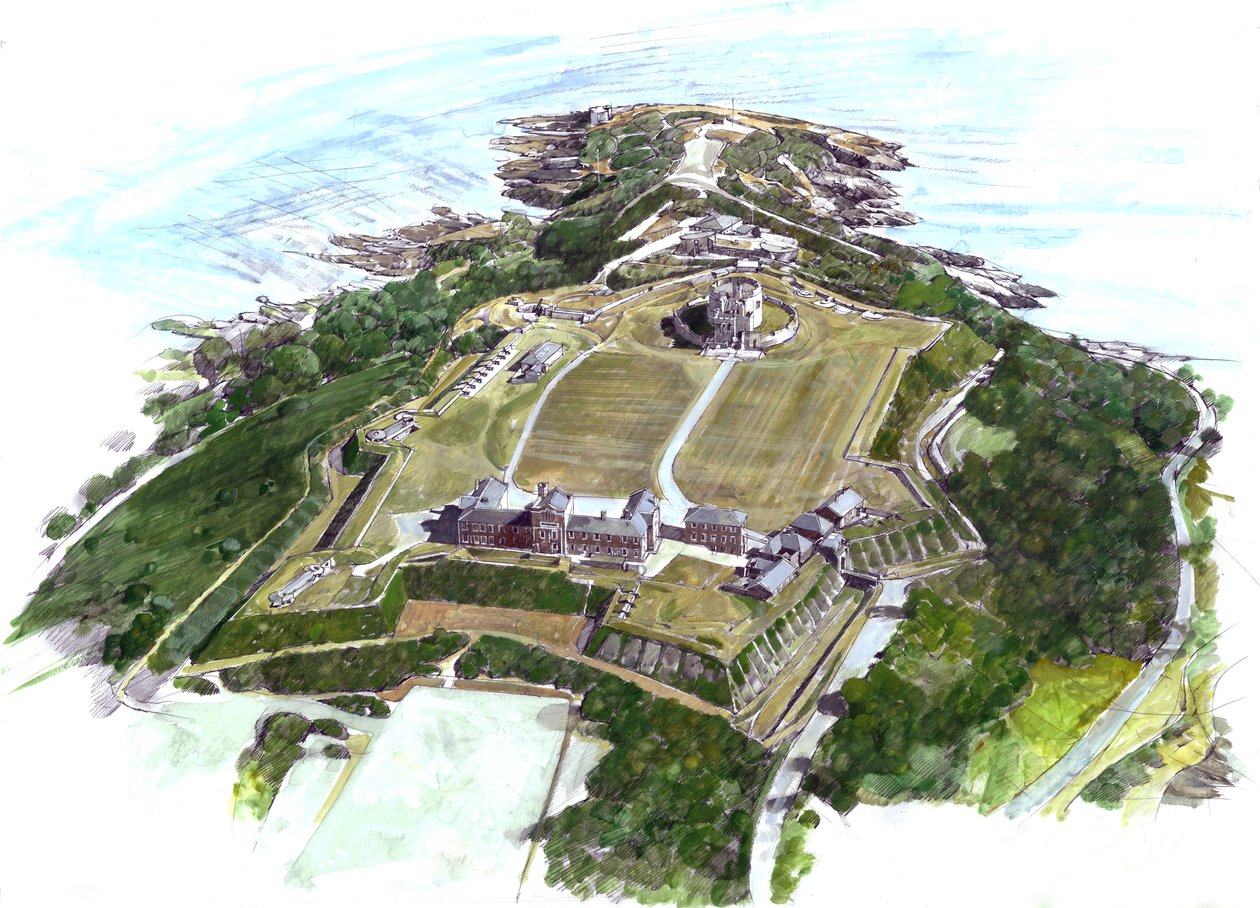 Castelo de Pendennis de Ivan Lapper