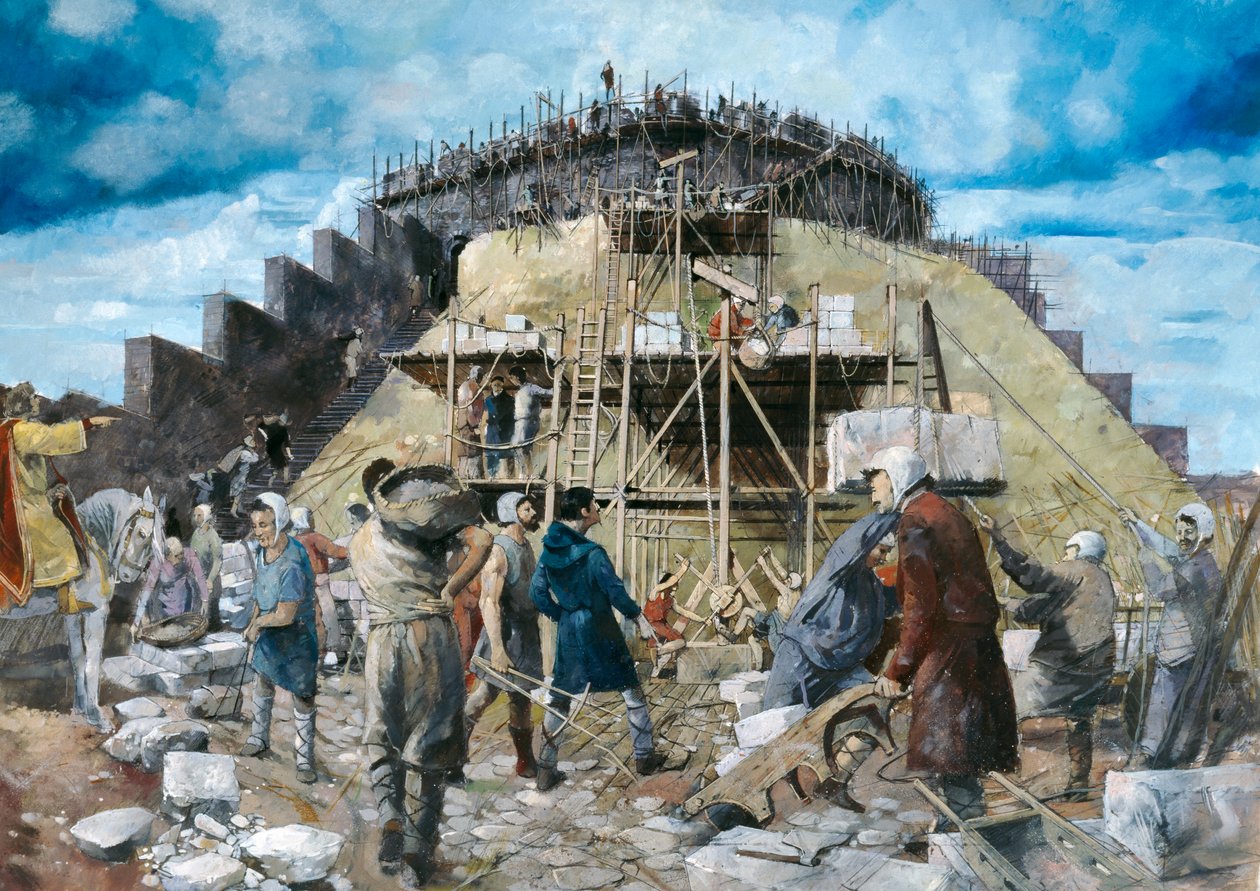 Castelo de Totnes, século XIV, 1990-2010 de Ivan Lapper