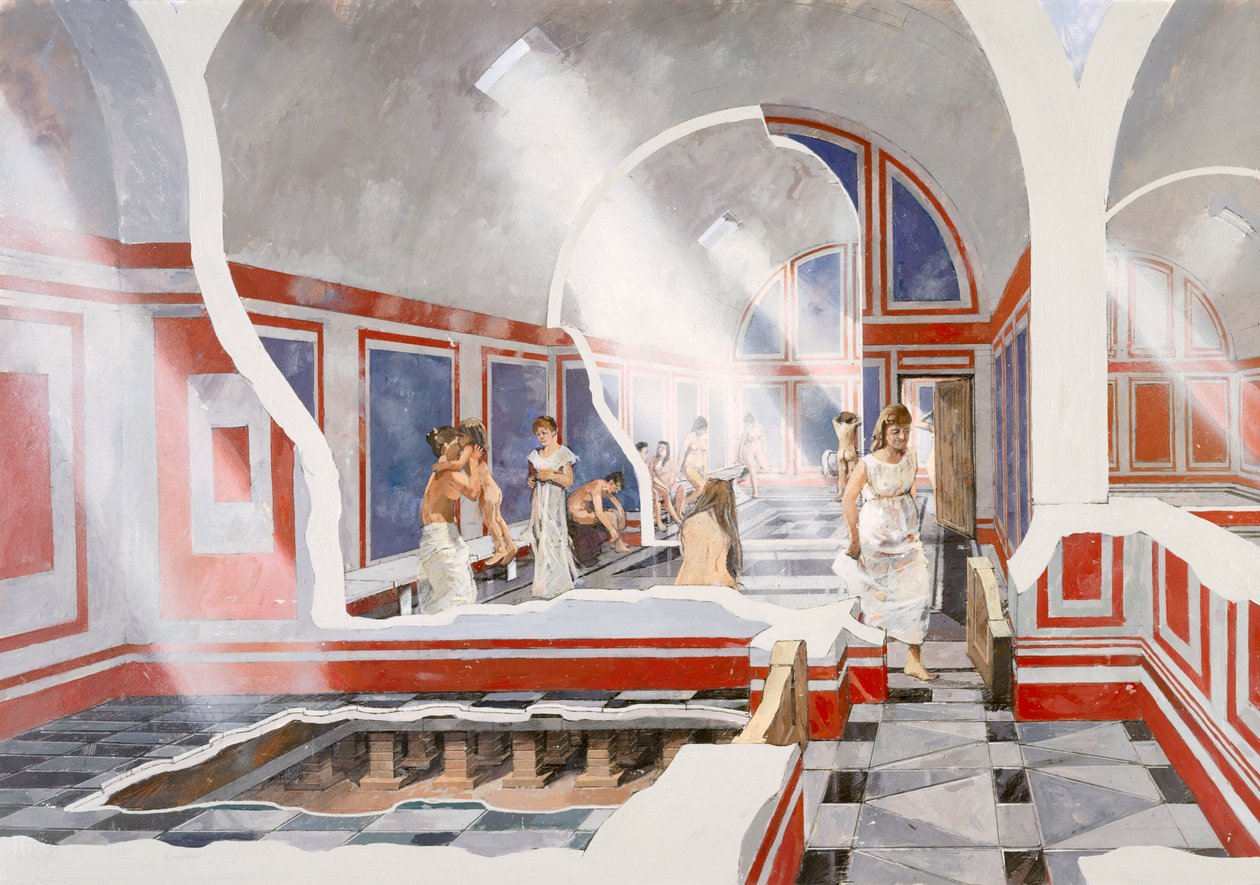 Sítio Romano da Muralha, Letocetum, século II, 1990-2010 de Ivan Lapper