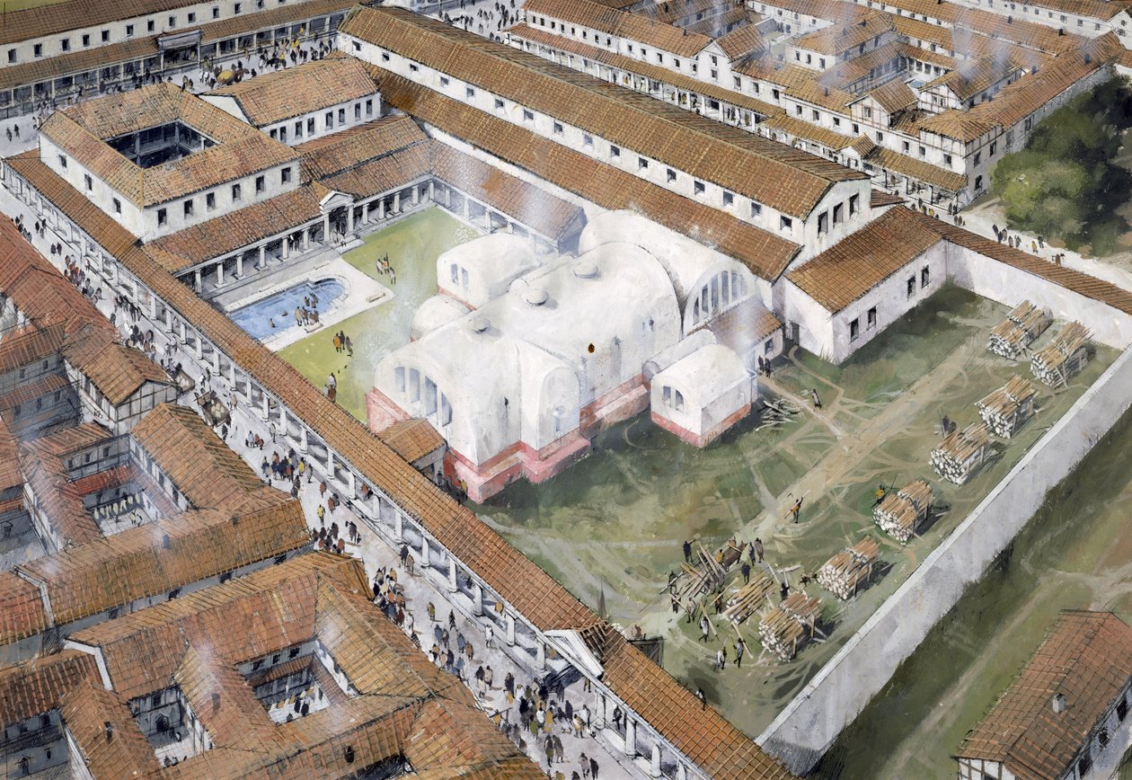 Cidade romana de Wroxeter de Ivan Lapper