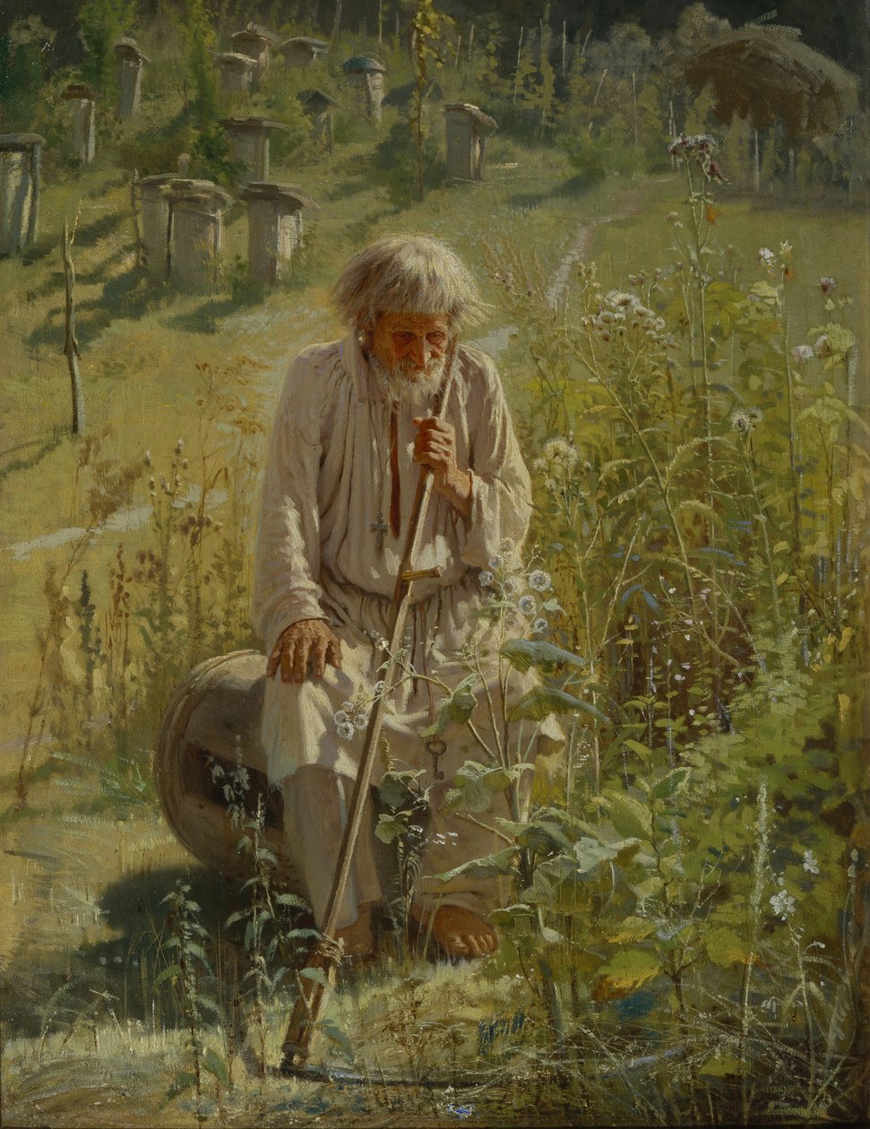 Apicultor, 1872 de Ivan Nikolaevich Kramskoy