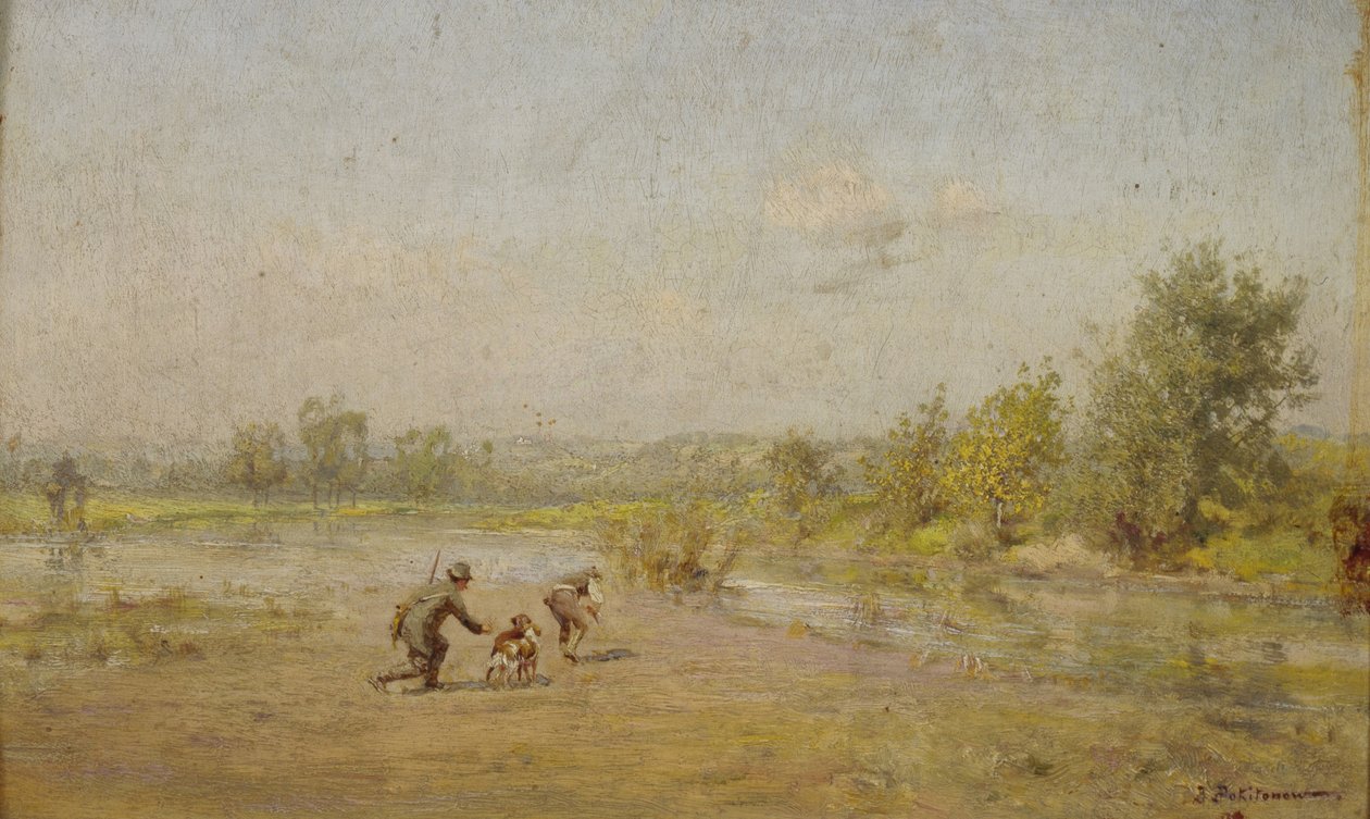 Os caçadores de Ivan Pavlovich Pokhitonov