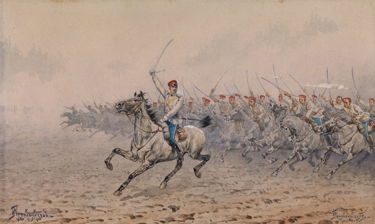 Carga da Cavalaria de Ivan Petrovich Pryanishnikov