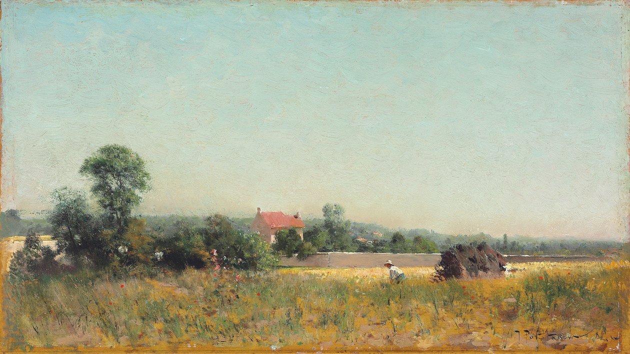 Nos Campos, França, 1882 de Ivan Pokitonov