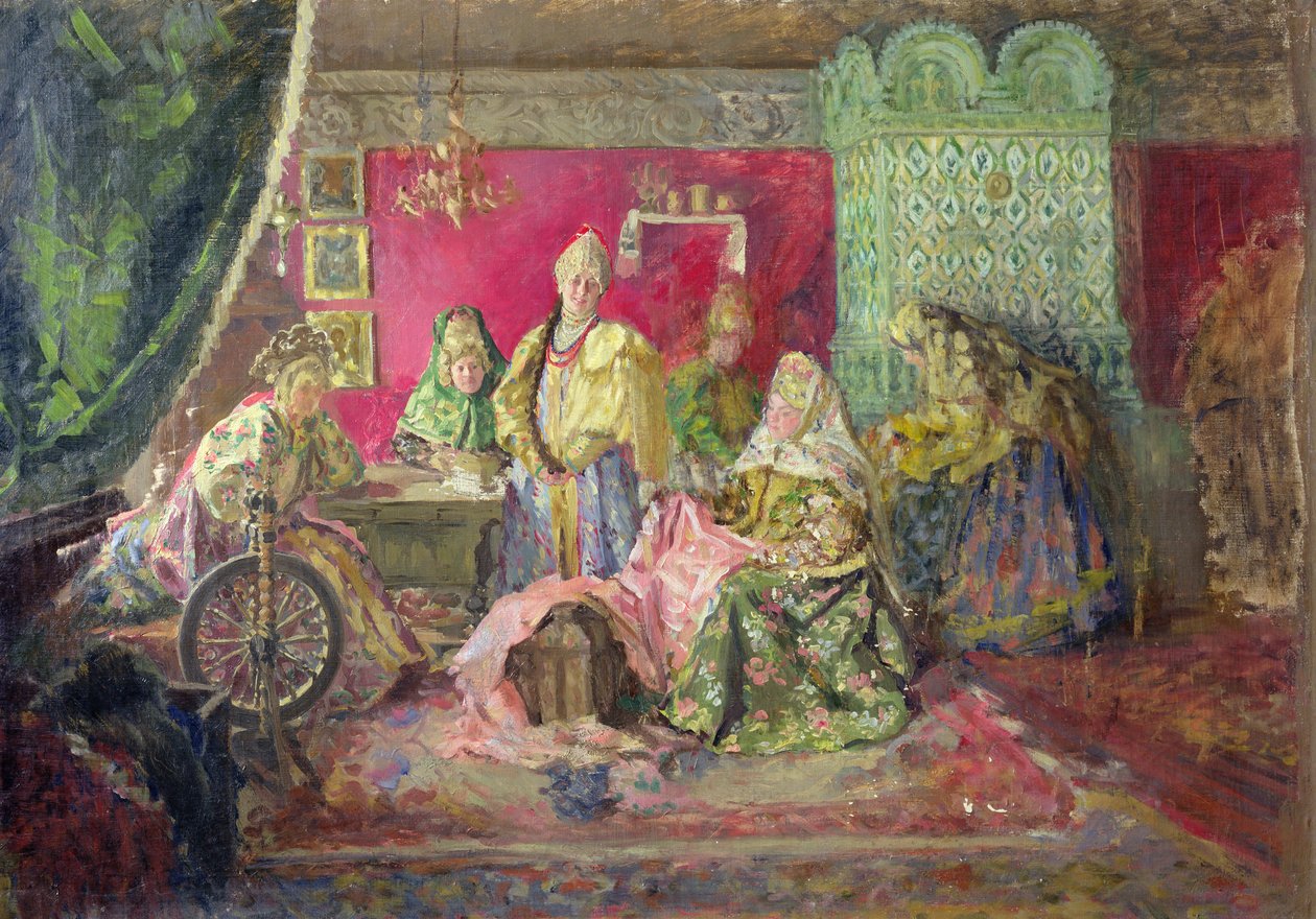 Em uma casa de Boyar de Ivan Semyonovich Kulikov