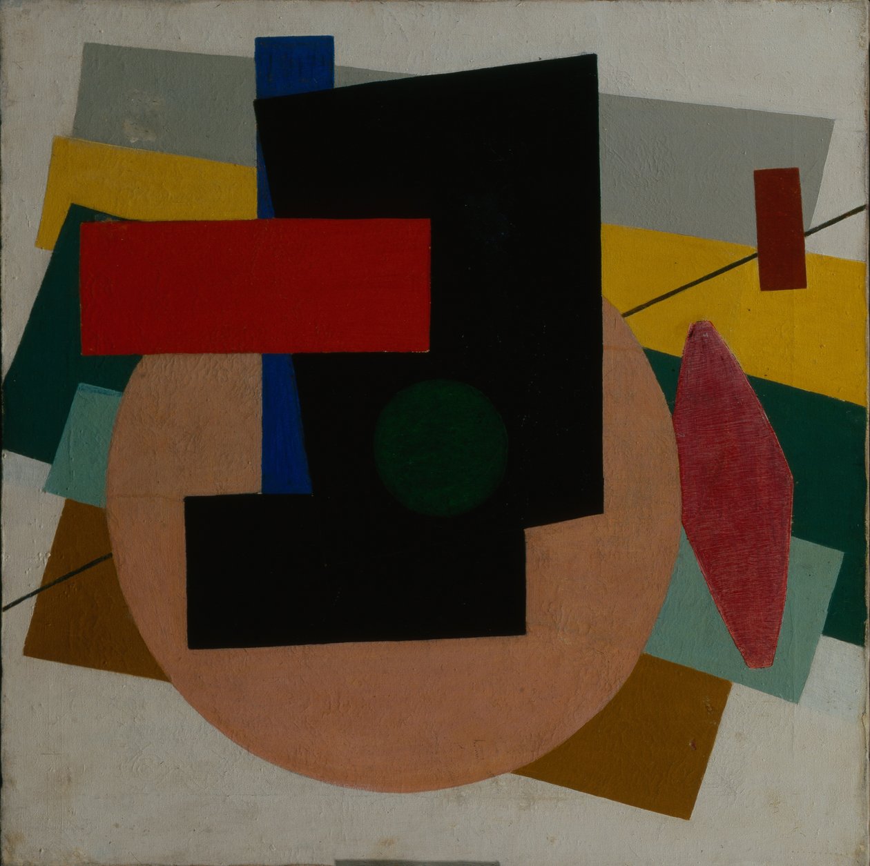 Composição Suprematista, 1916 de Ivan Vassilyevich Klyun