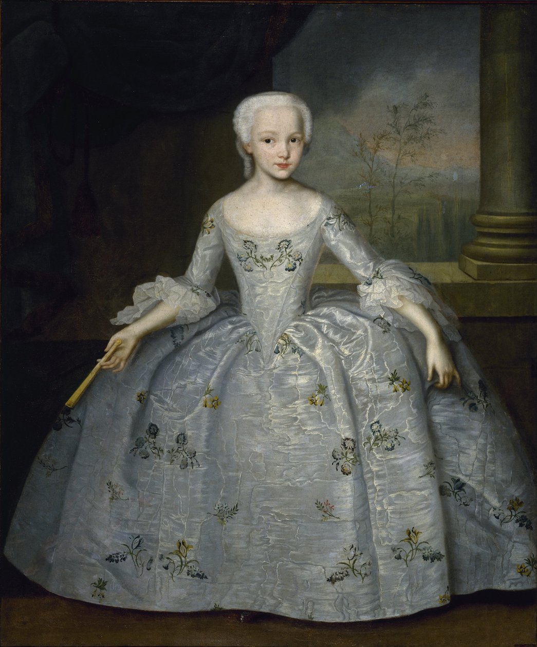 Retrato de Sarah Eleanore de Fermor, c. 1750 de Ivan Yakovlevich Vishnyakov