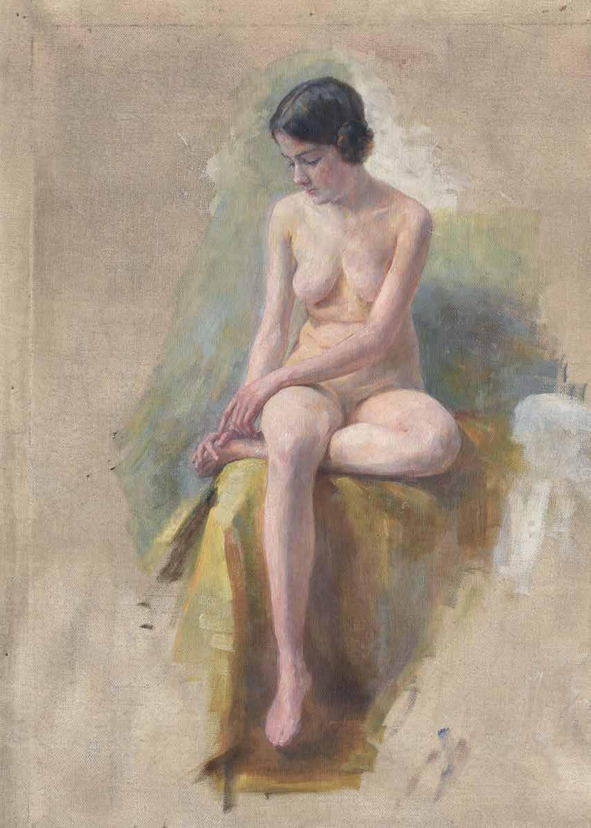 Nu feminino de Ivana Kobilca