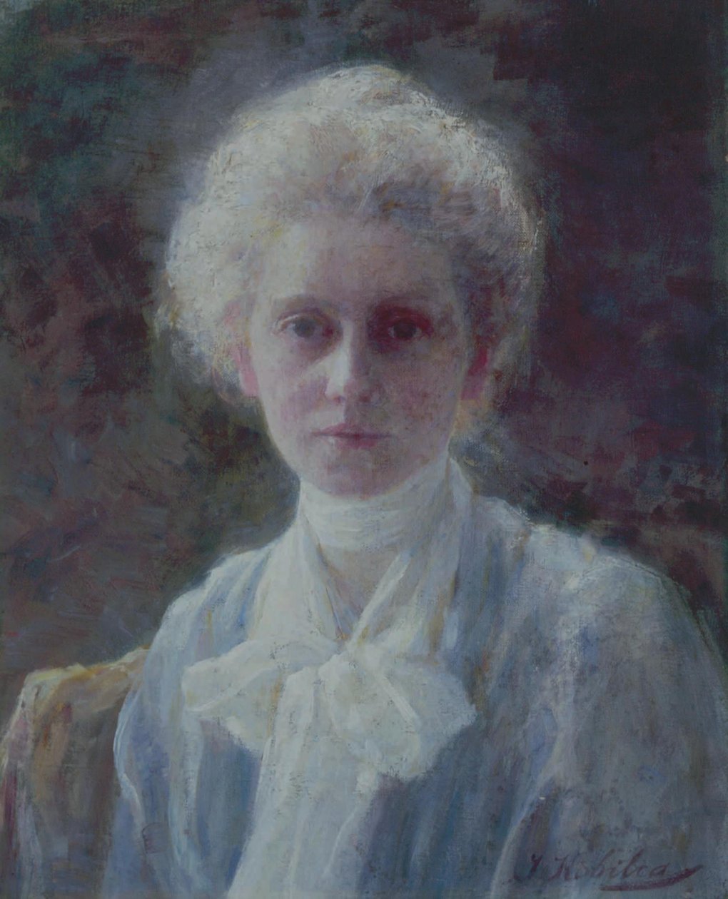 Retrato, de, albine, arndt de Ivana Kobilca
