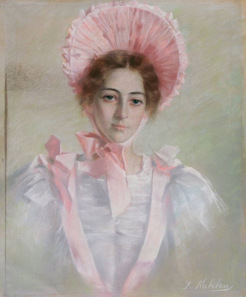 Retrato de Alma Souvan de Ivana Kobilca