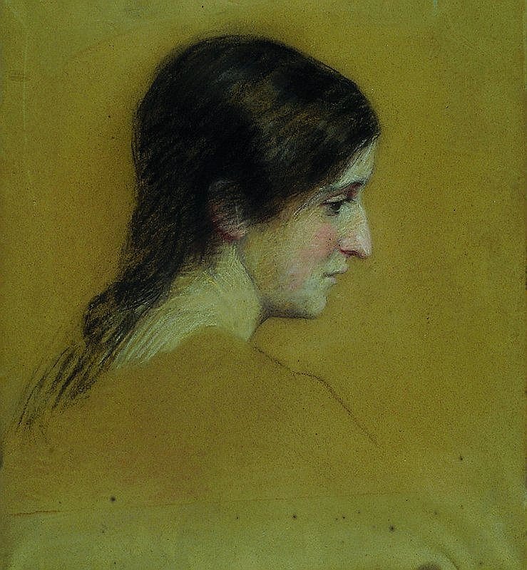 Retrato de Elisabeth Heberlein de Ivana Kobilca